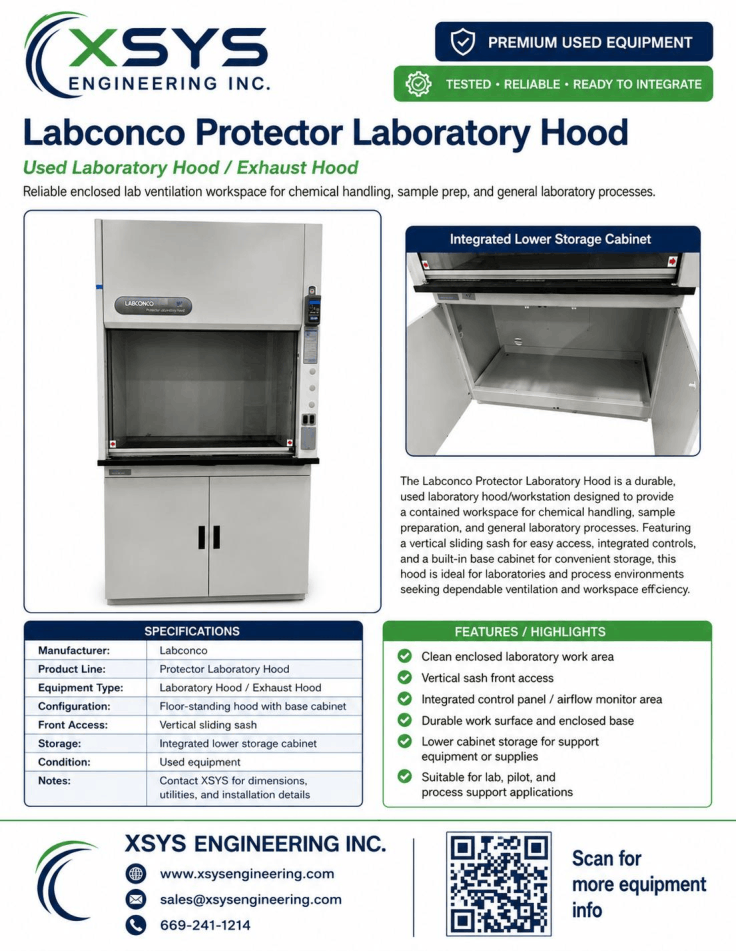 Labconco Protector Laboratory Fume Hood Flyer-1.png
