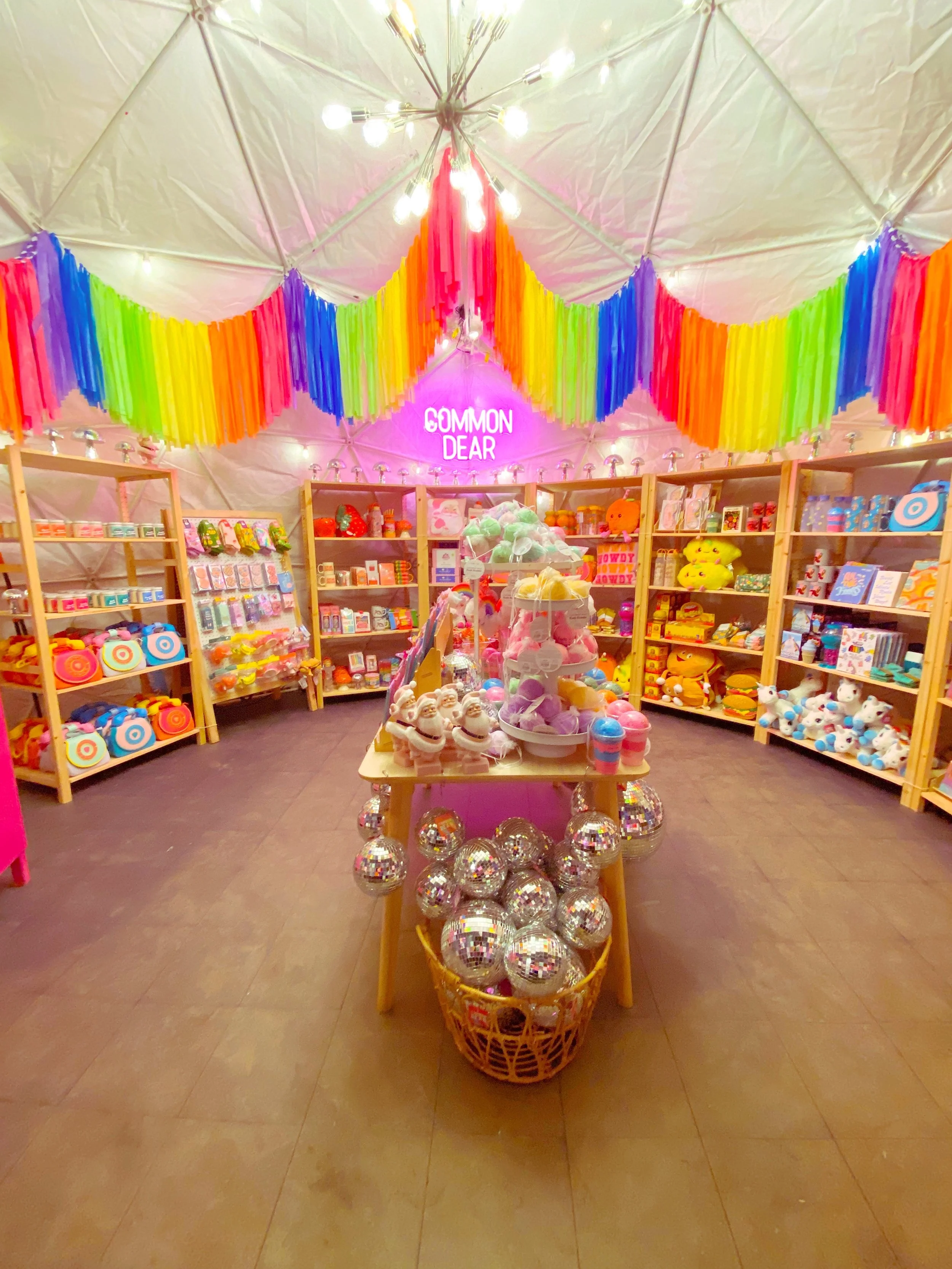 Pop-Up Aesthetic and Merchandising/Decor - Common Dear