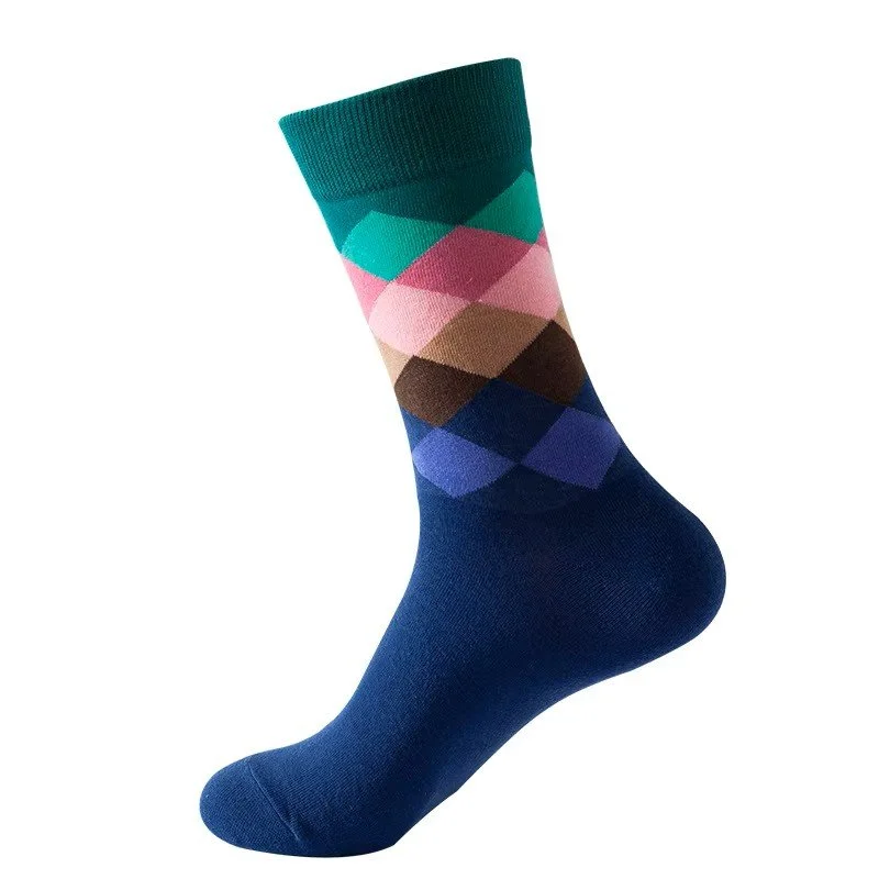 Royal sea pop socks