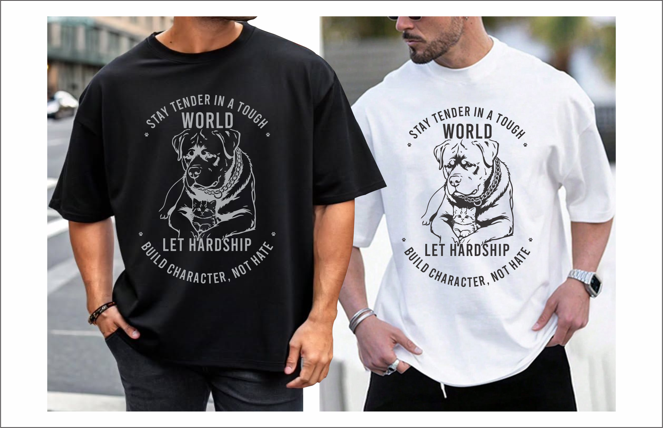 Coming soon..."Stay Tender in a Tough World" Men's shirt