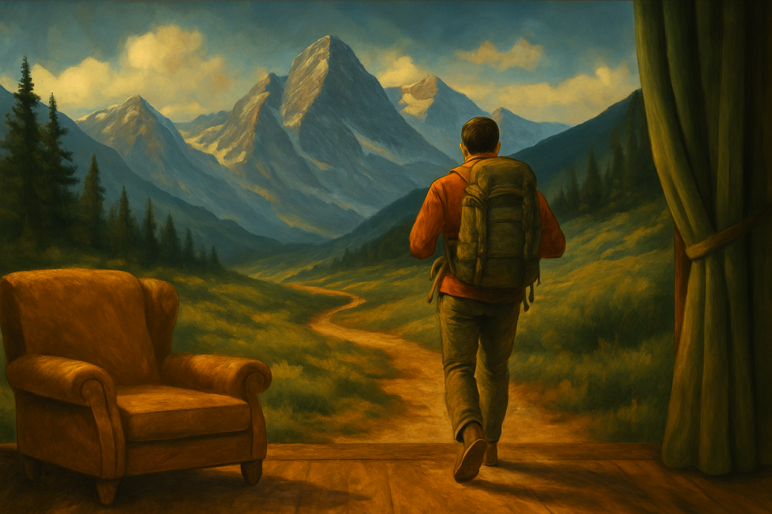 Adventure Begins, Comfort Ends