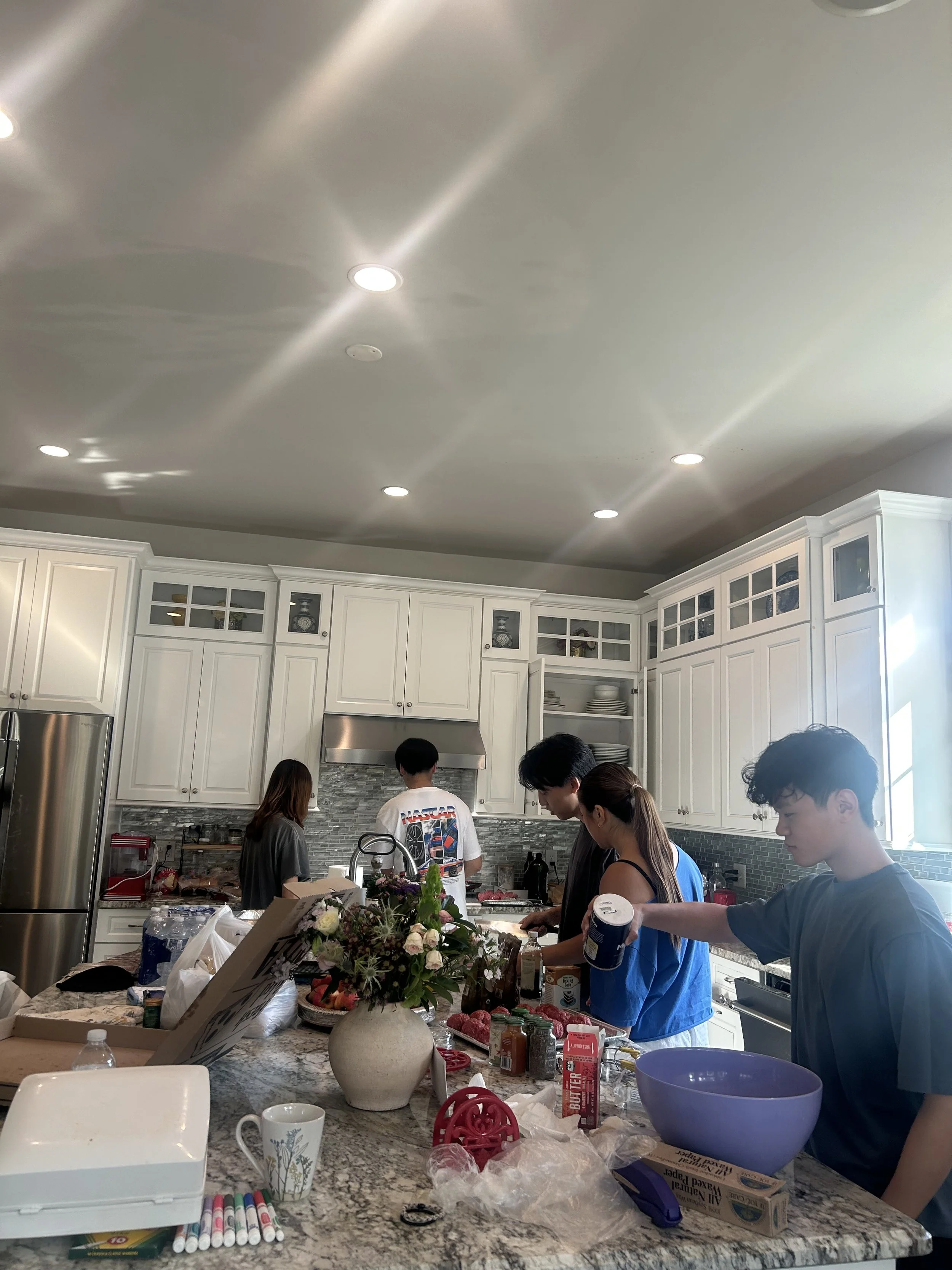 2025-8 Stepping Stones Cooking Dinner 2