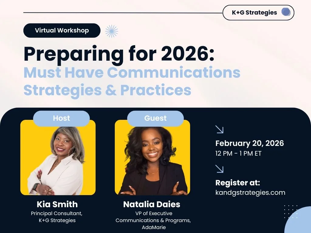 Preparing for 2026: Must Have Communications Strategies &amp; Practices 