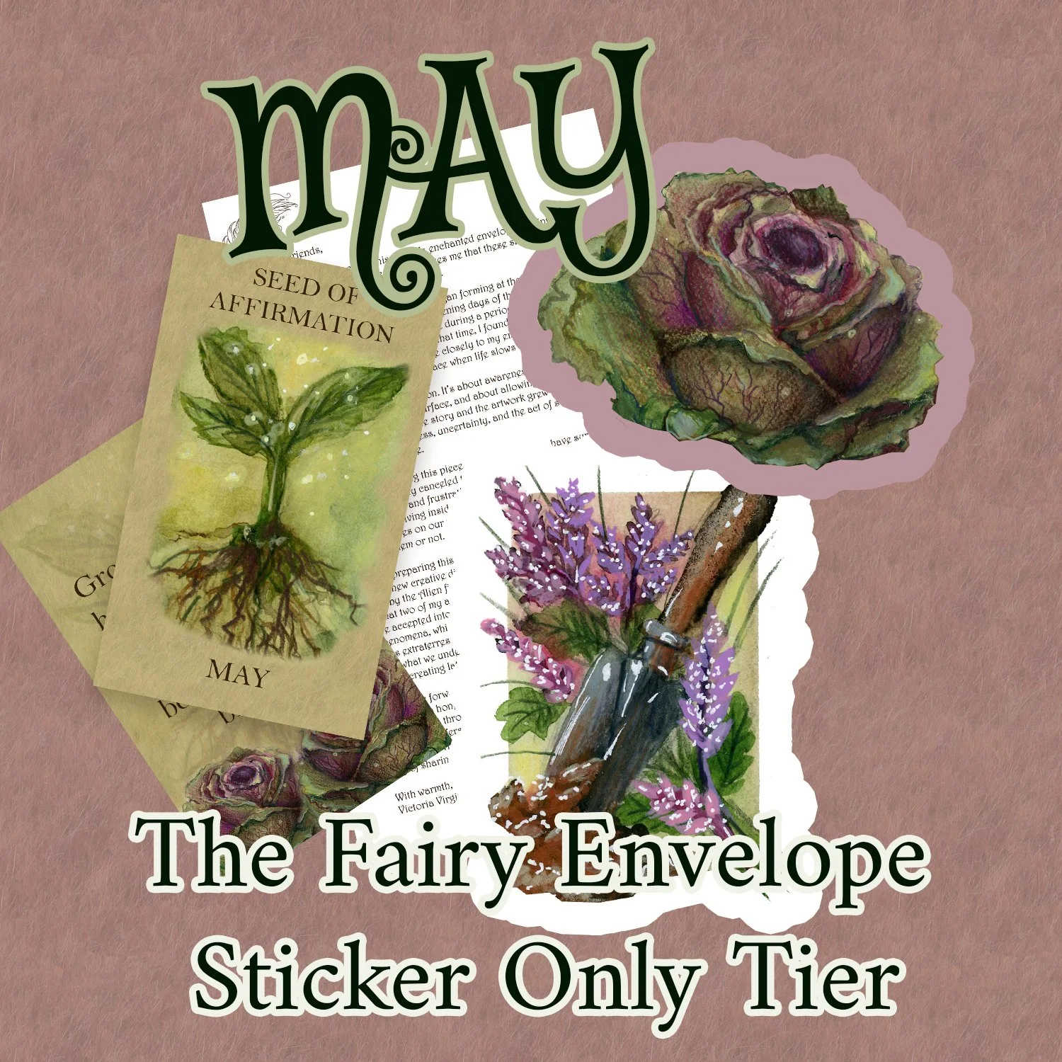 The Fairy Envelope  - Sticker Only Tier