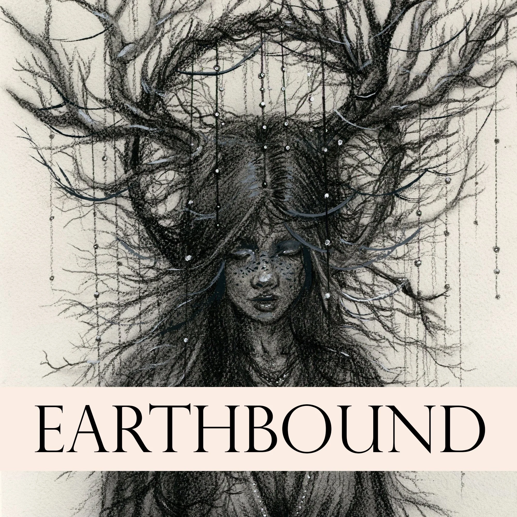 Earthbound is my grounded state: 
Earthy, nature-driven portraits made when my mood is more regulated and quiet. 