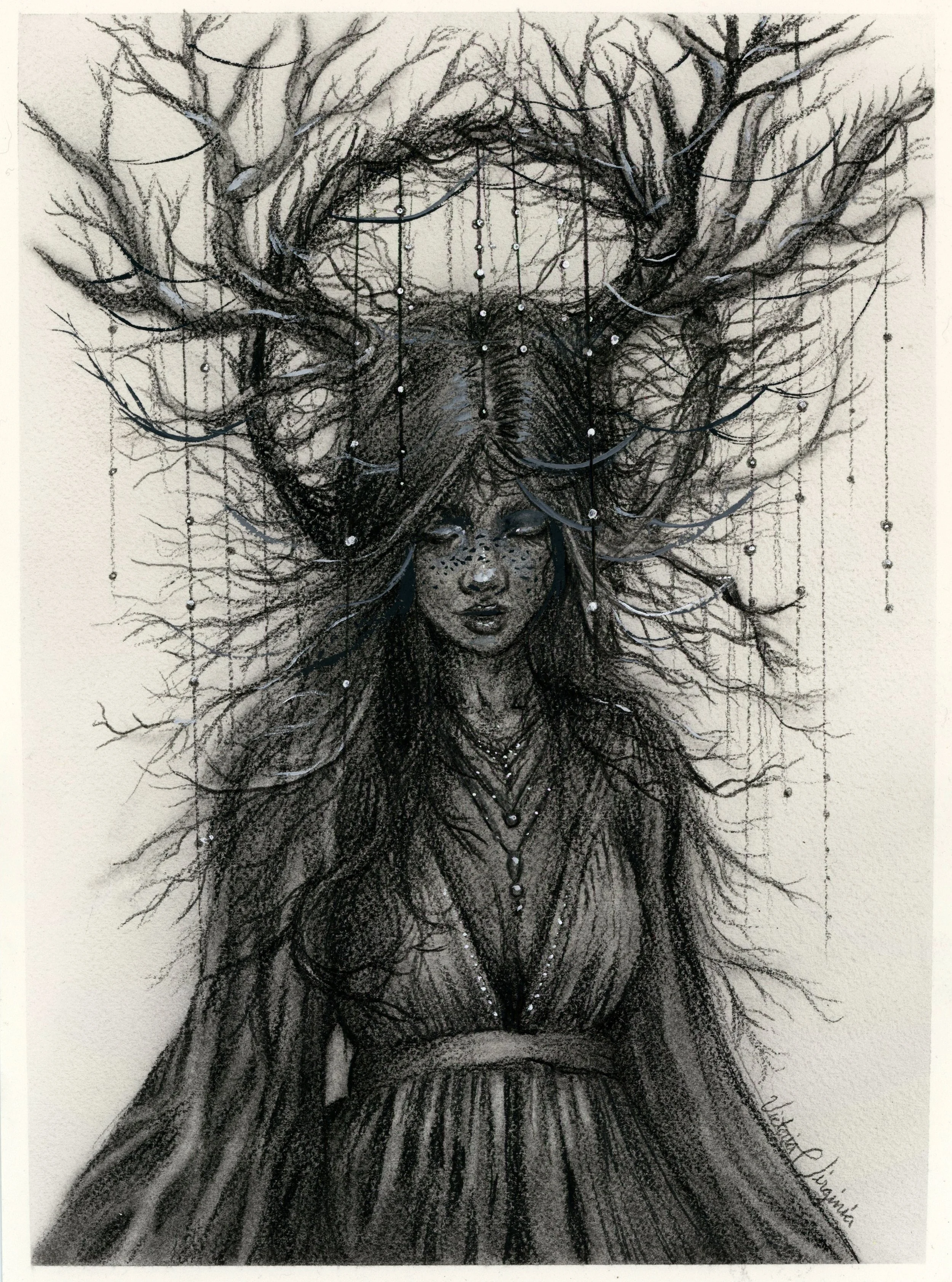 Echoes of the Forgotten Woods - Pencil 
