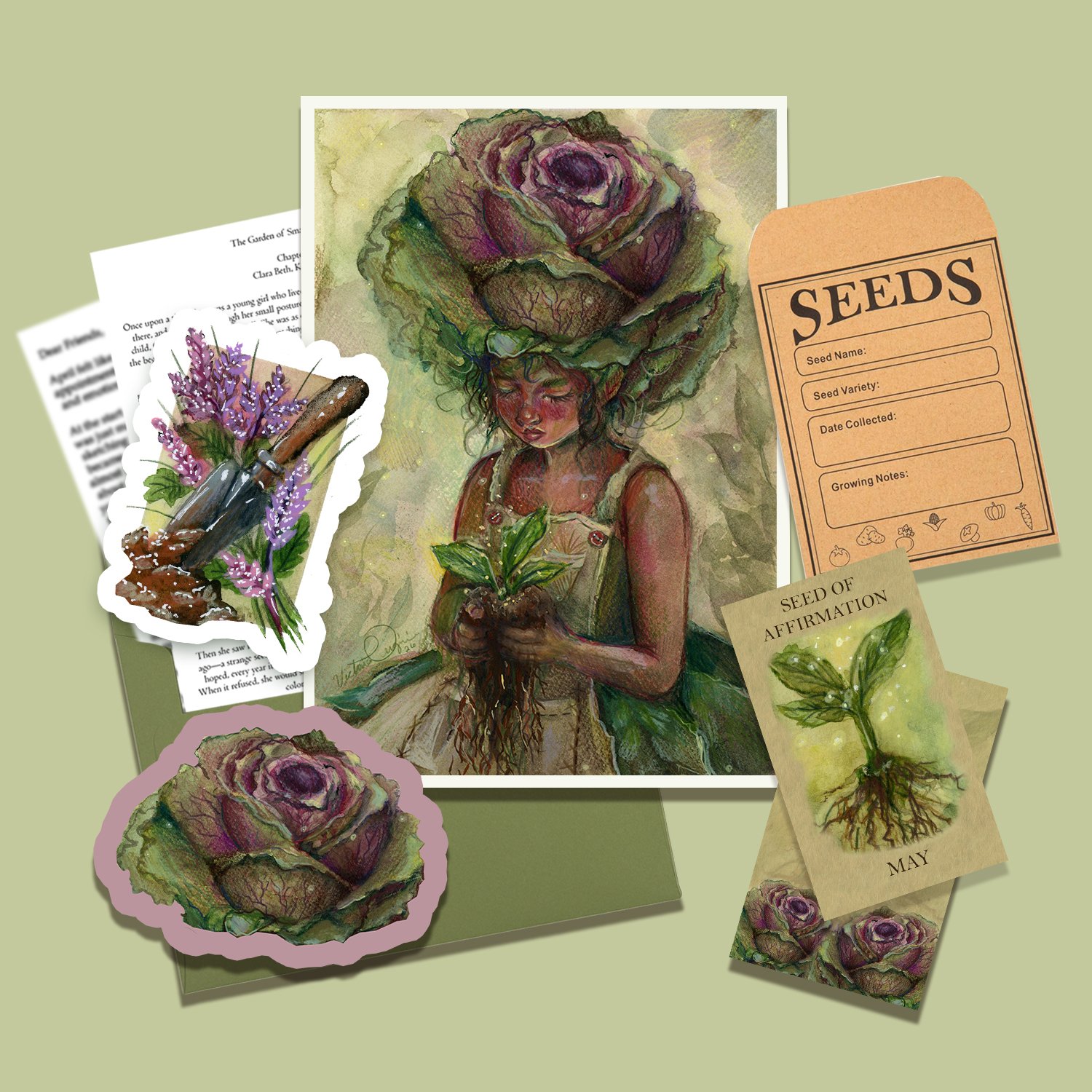 The Enchanted Envelope - Print and Sticker Tier
