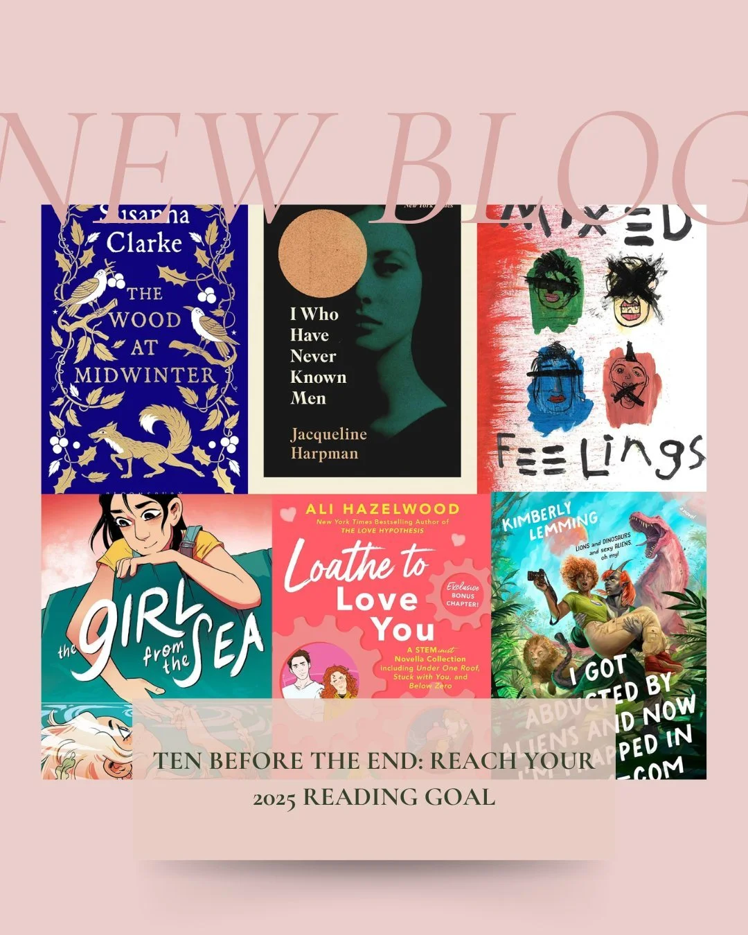 There are only 15 days left to hit our reading goals! Elizabeth King, our everything genre icon, recommends 10 books to get you to the end. 📚

Finish 2025 strong, check out our blog, link in the bio!