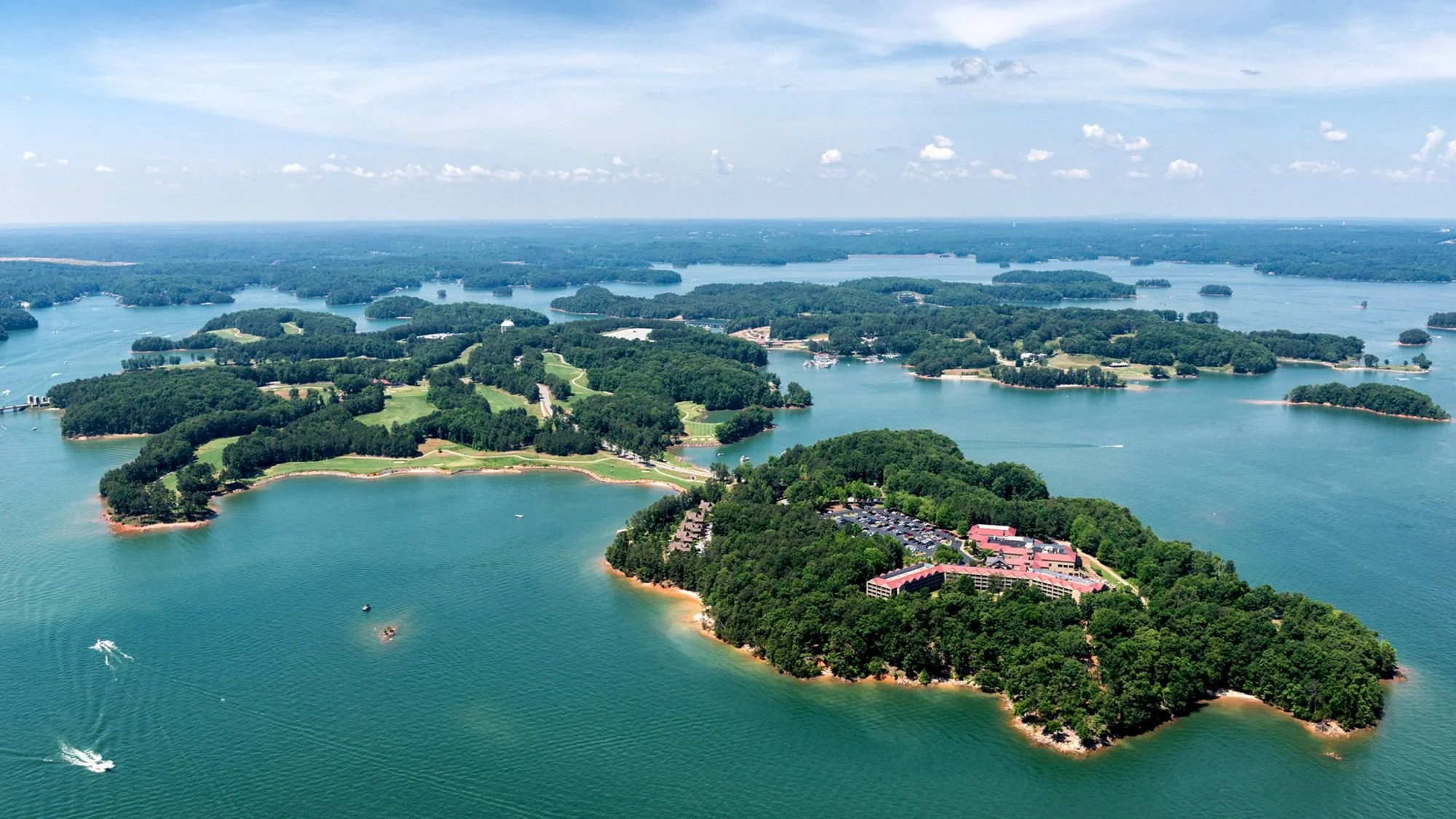 Lake Lanier From The Air