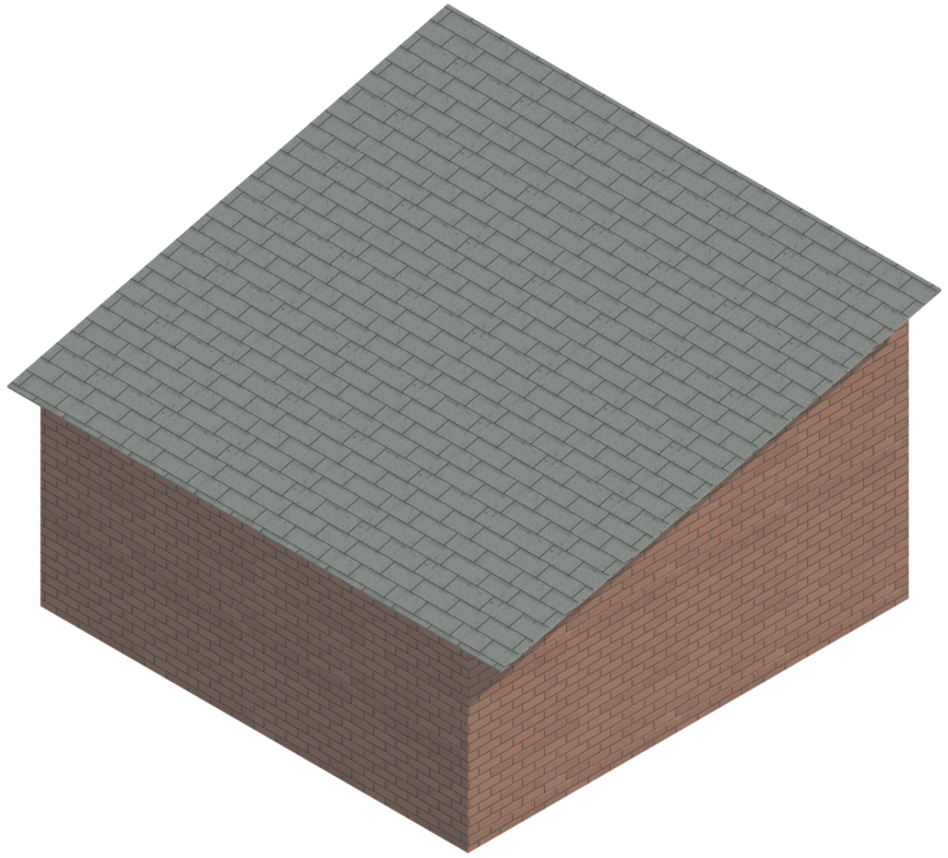 Shingle roof design and attachment