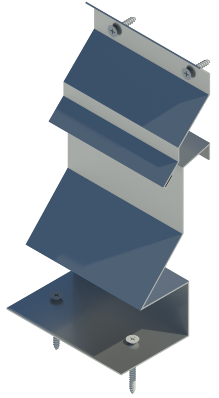 Curb attachment to roof substrate