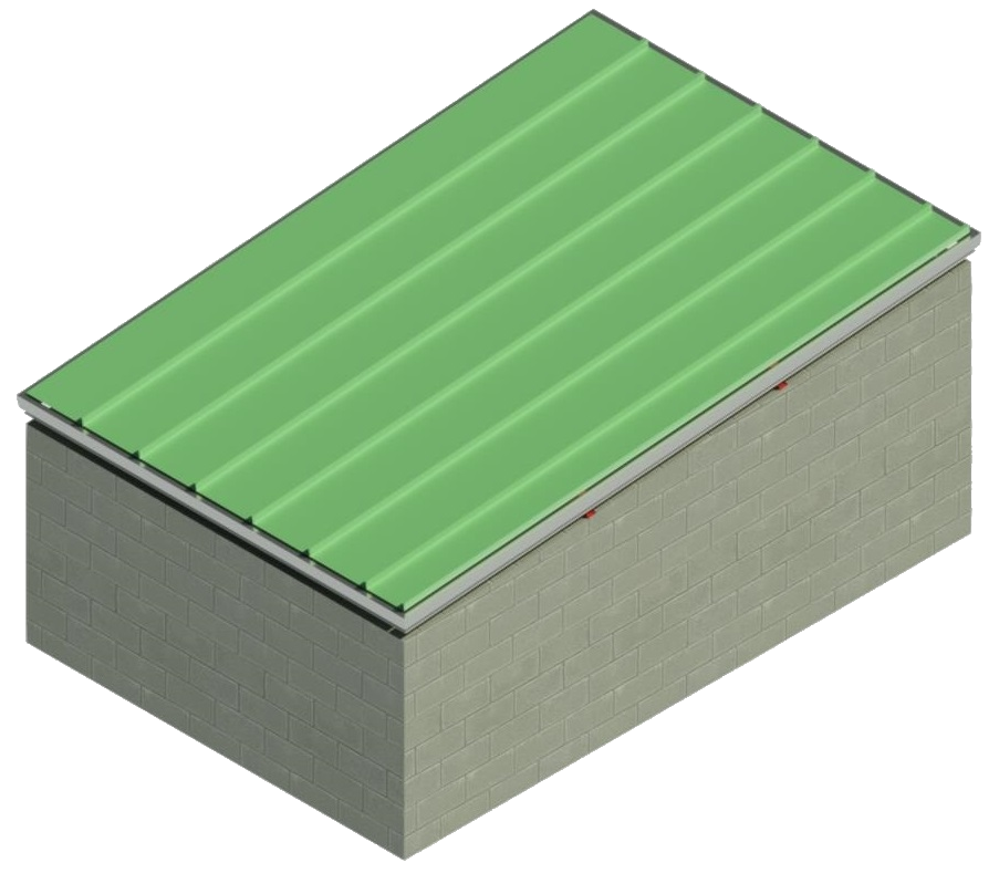 Standing Seam metal roofing system attachment