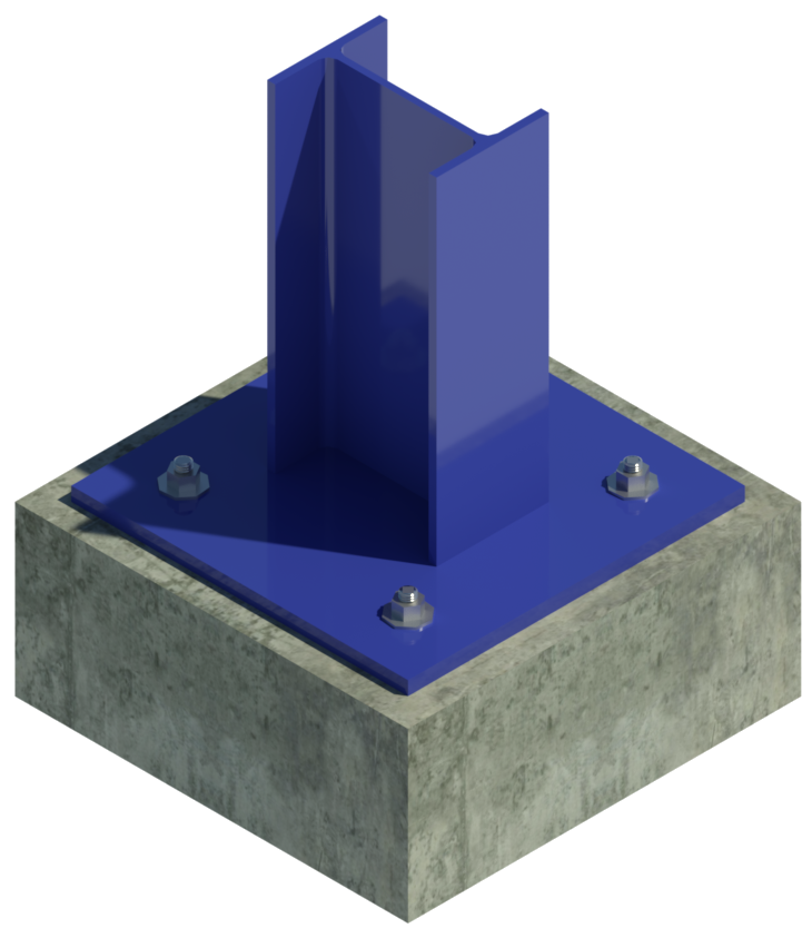 Base plate attachment