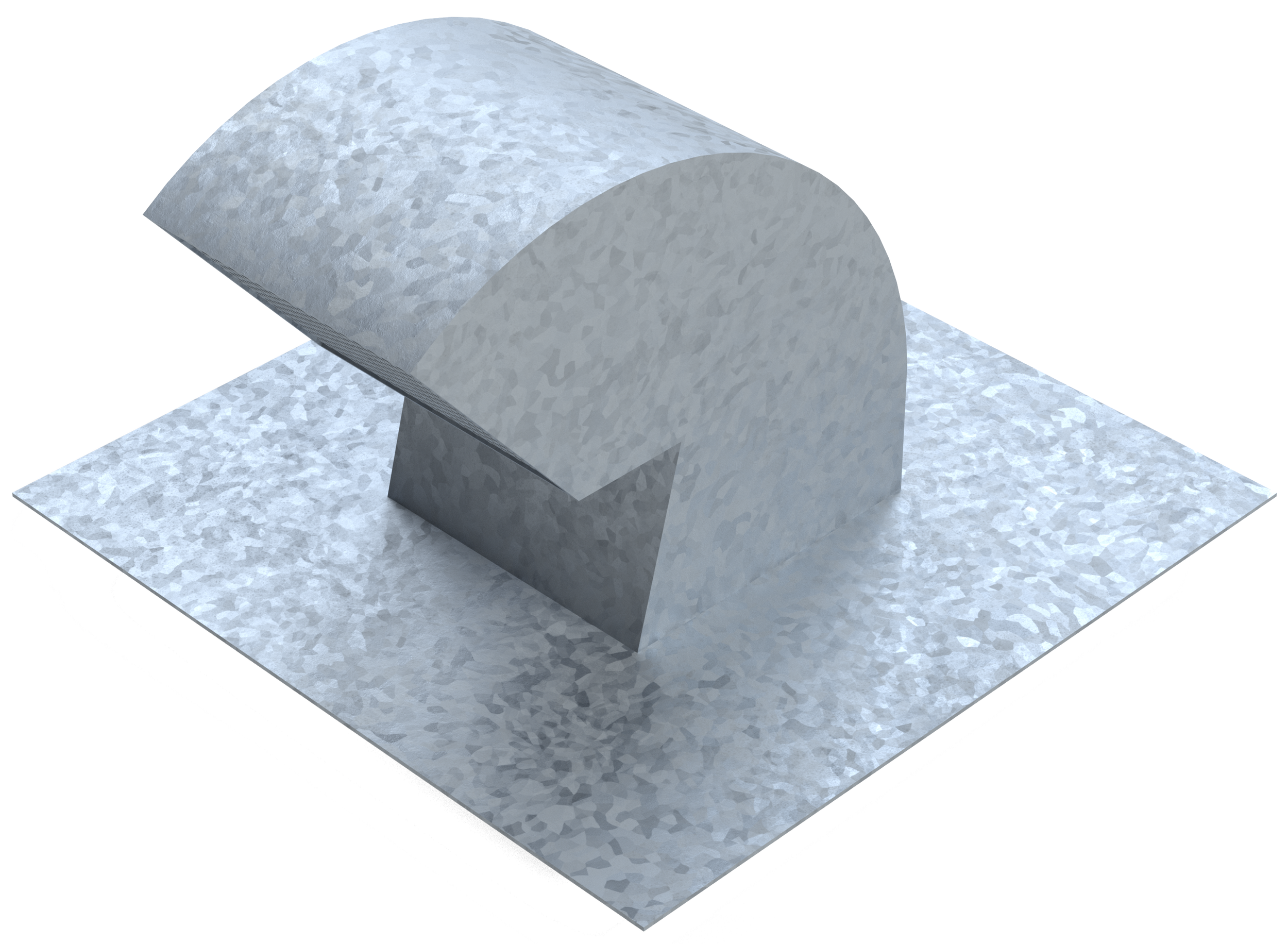 Roof vent, extractor and gooseneck attachment