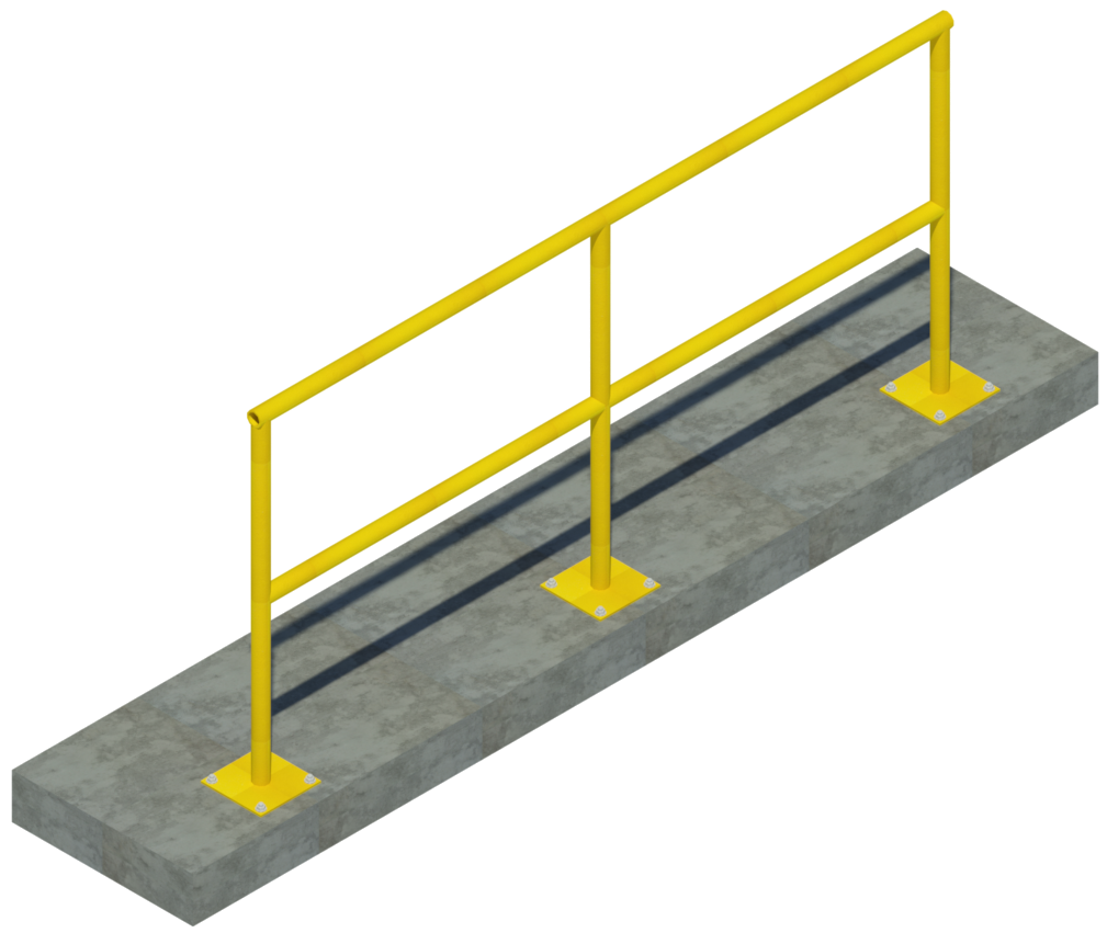 Railing and baluster attachment