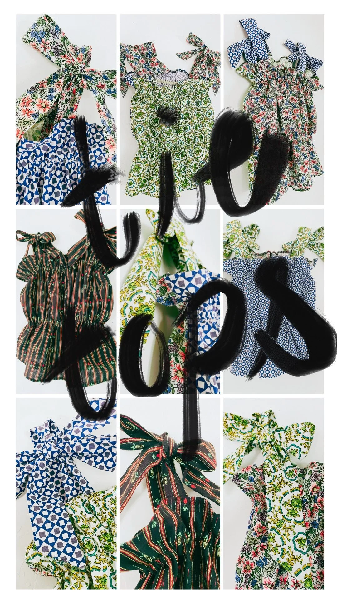 πTie tops are here! Live on my website NOW!
Hop over to grab your favorite-only these few are available.
Made from vintage fabric, designed and made with heart in my lil studio.
Fits standard sizes XS-M/L, elastic at the top and at the waist, adj