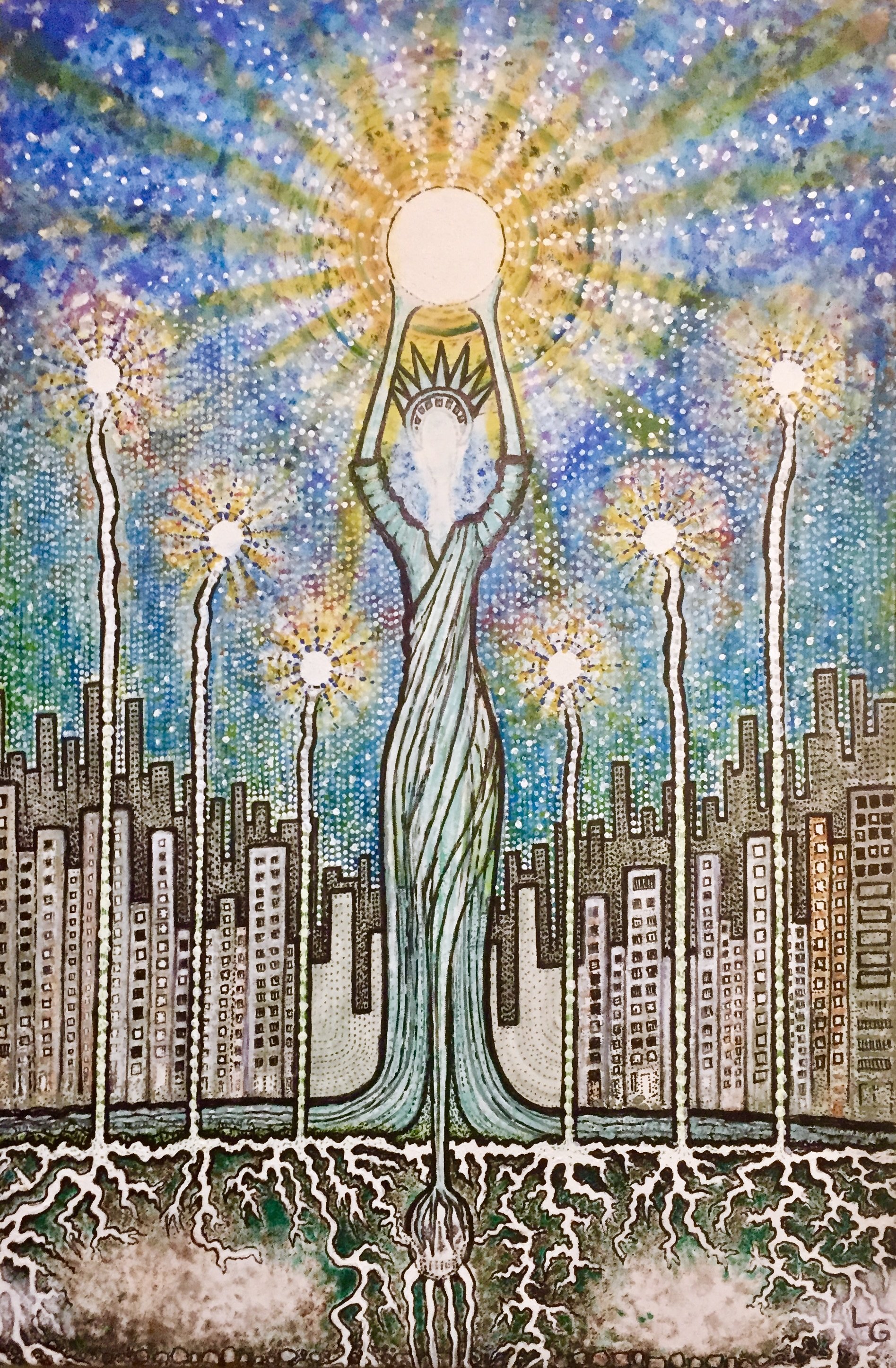 "up from our bones the resistance grows"