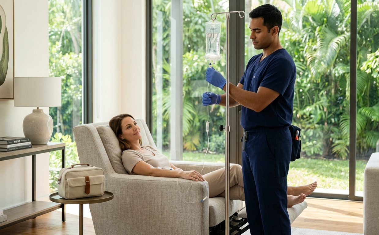 The Best Defense: Why Coconut Grove Families Prioritize Mobile Immune Support IV Therapy