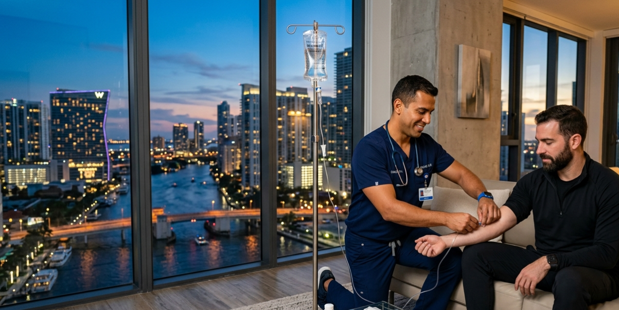 Performance Recovery IV Therapy in Downtown Miami — Fuel for the City That Never Slows Down