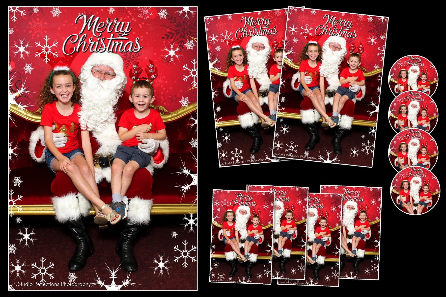 Santa Photos Langwarrin Officer Pakenham Mornington Studio Reflections