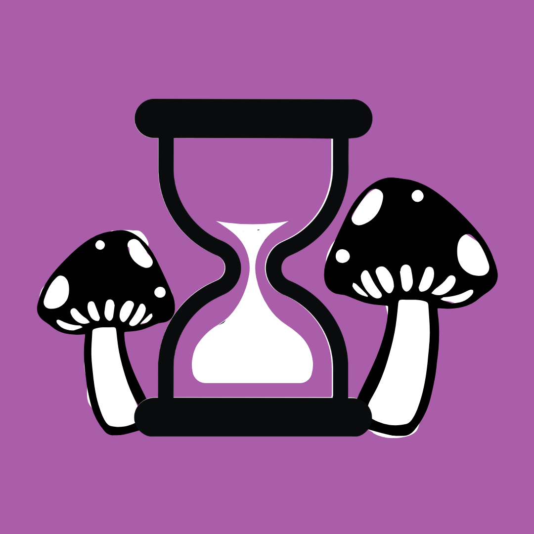 Waiting For Mushrooms logo.