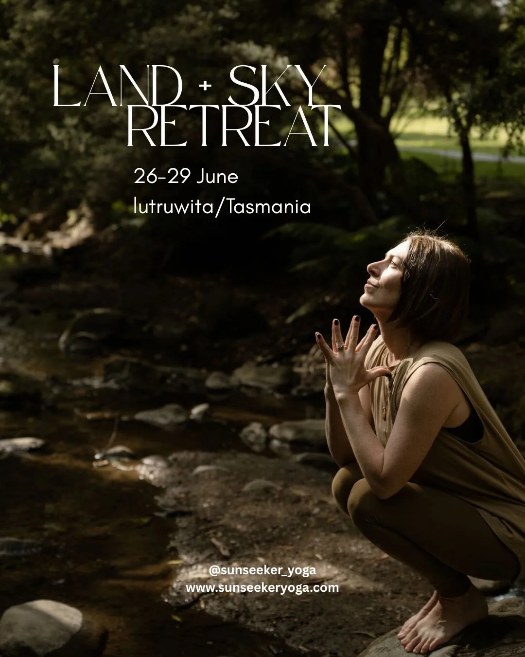 Just four spots left friends ✨

LAND + SKY RETREAT 
26-29 June | lutruwita / Tasmania
🔗 in bio to book your spot 

Nestled on the journey towards the marvellous Cradle Mountain lies the rustic cottages of Lemonthyme Wilderness Retreat - a haven for 