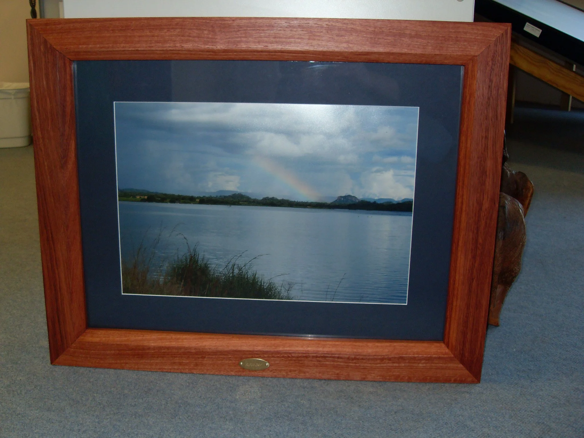 Solid Jarrah Picture frame