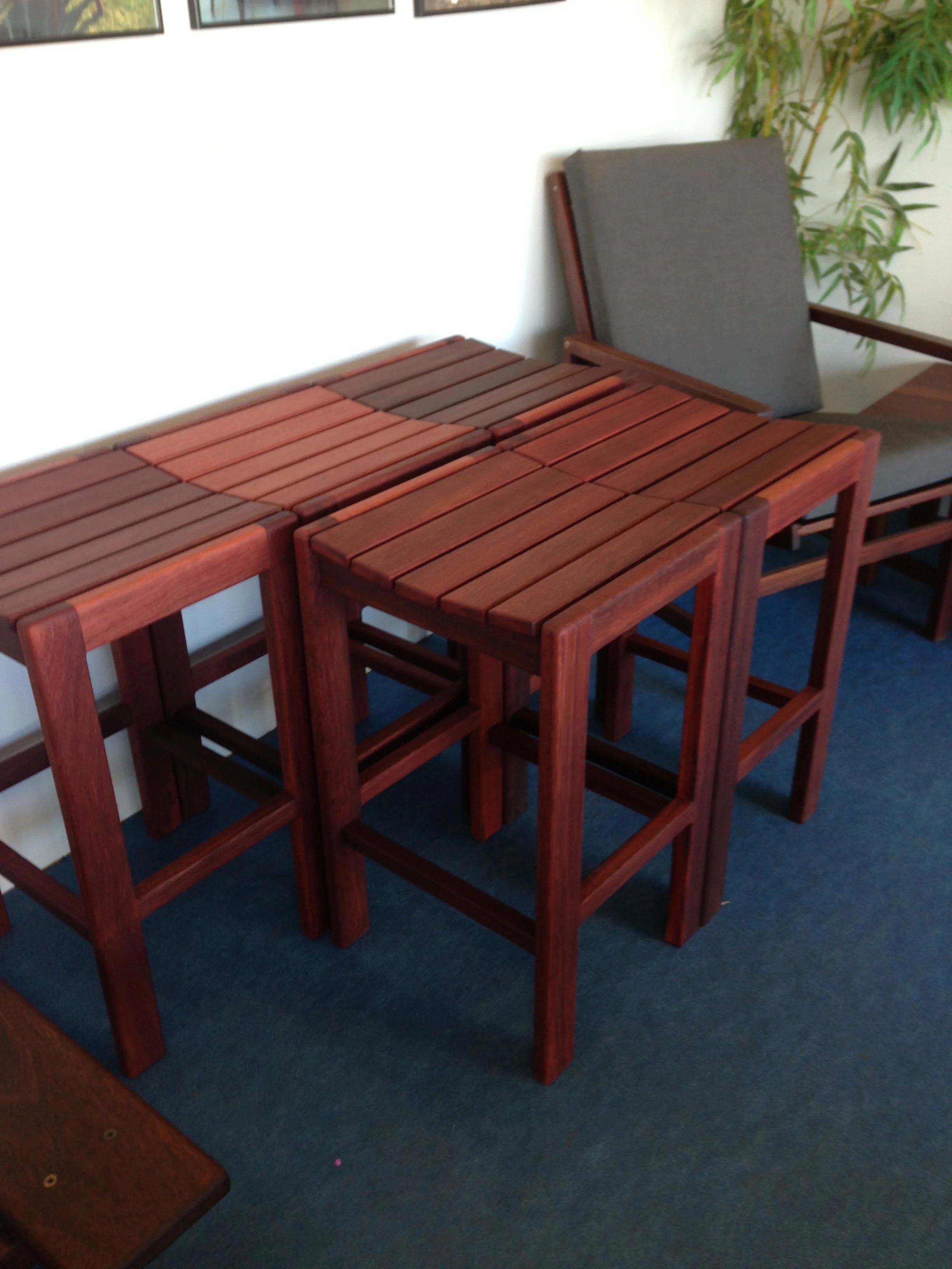 Tracey outdoor barstool without backs