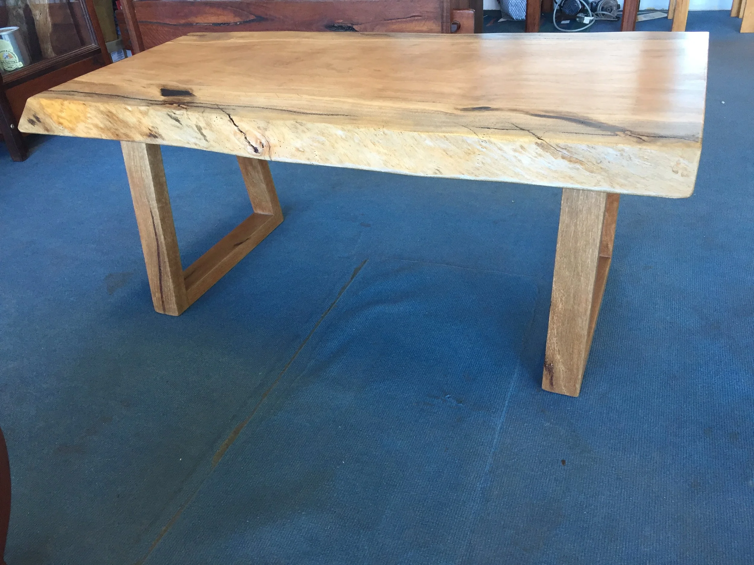 Marri natural edge simple coffee table