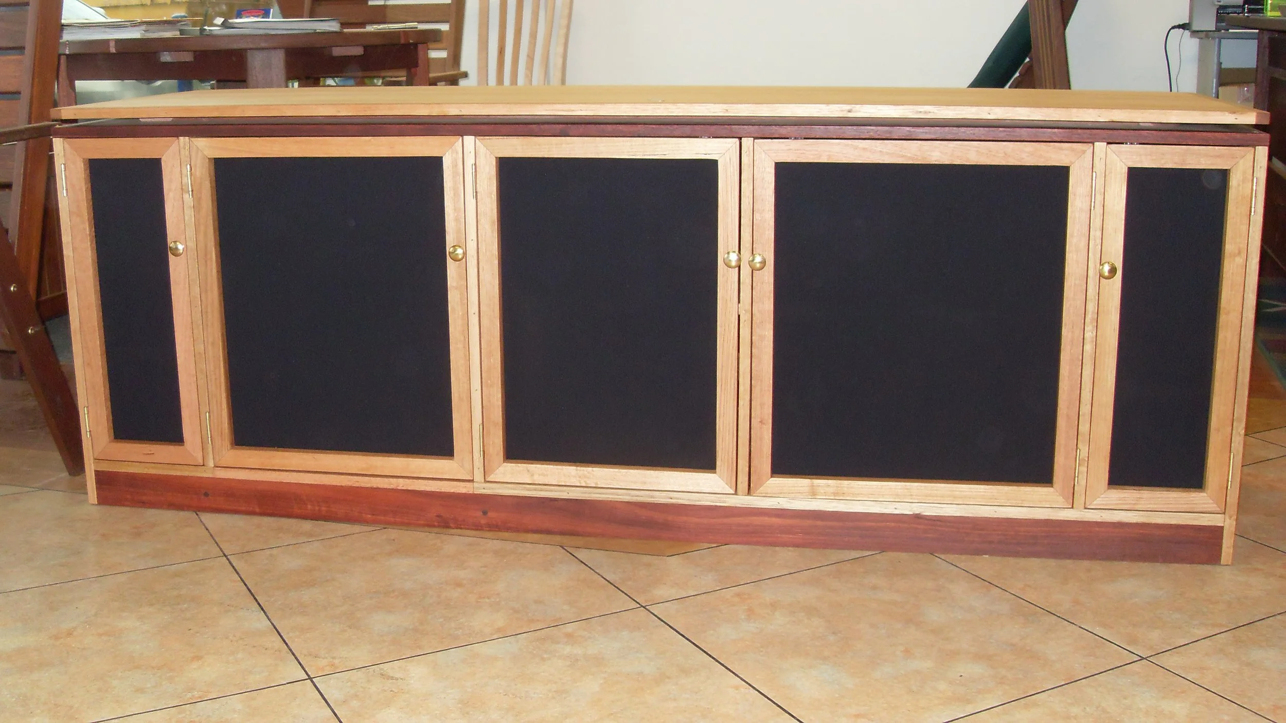 Tassie entertainment unit for theatre room 1