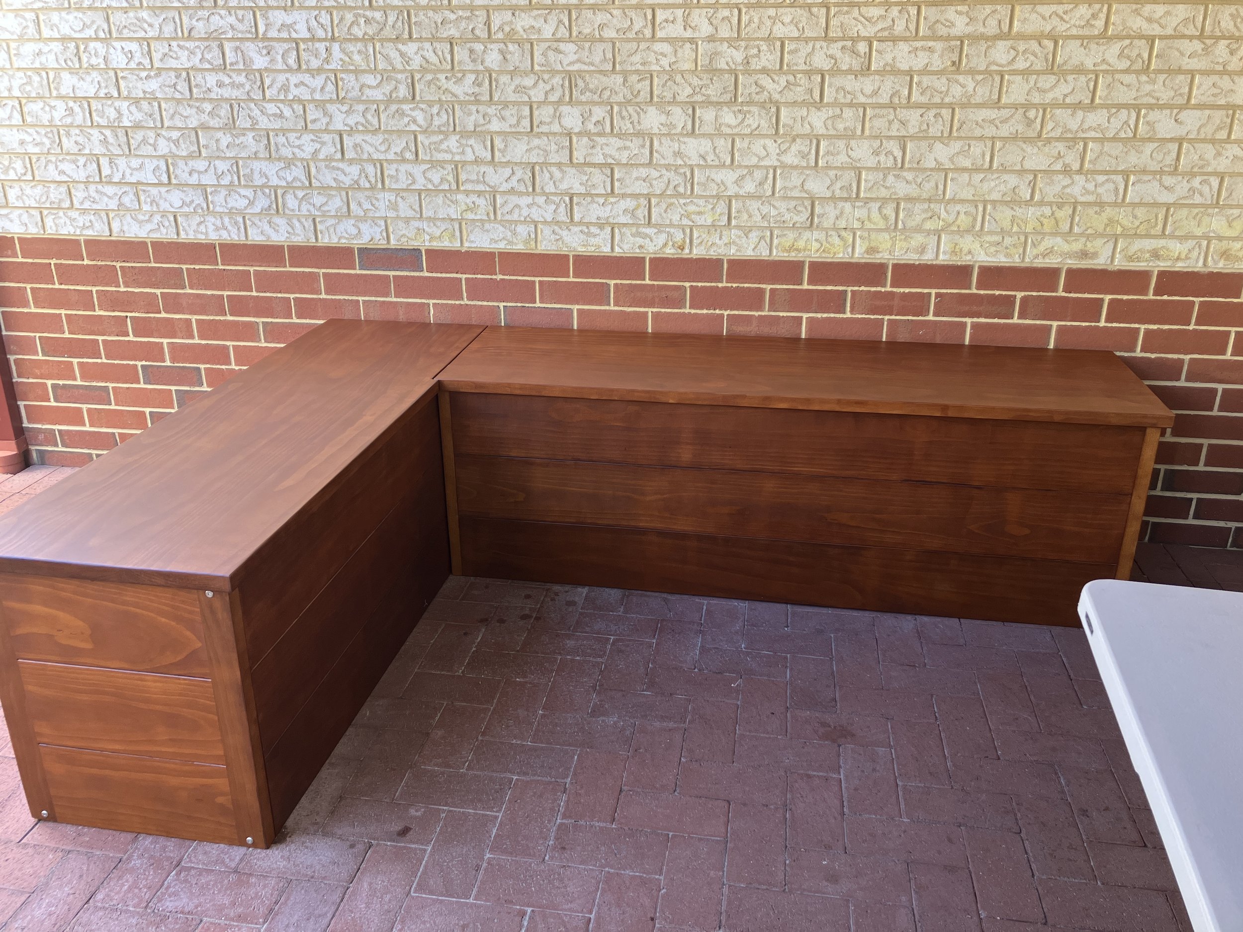  Custom ACCOYA storage benches