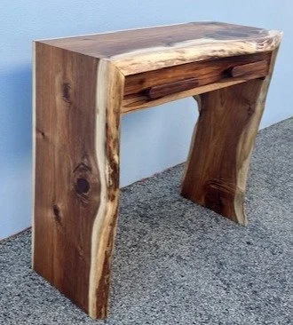 Tassie Blackwood waterfall hall table