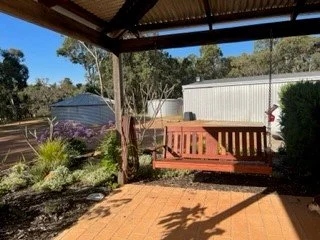 Jarrah Clives Porch swing 2 seater