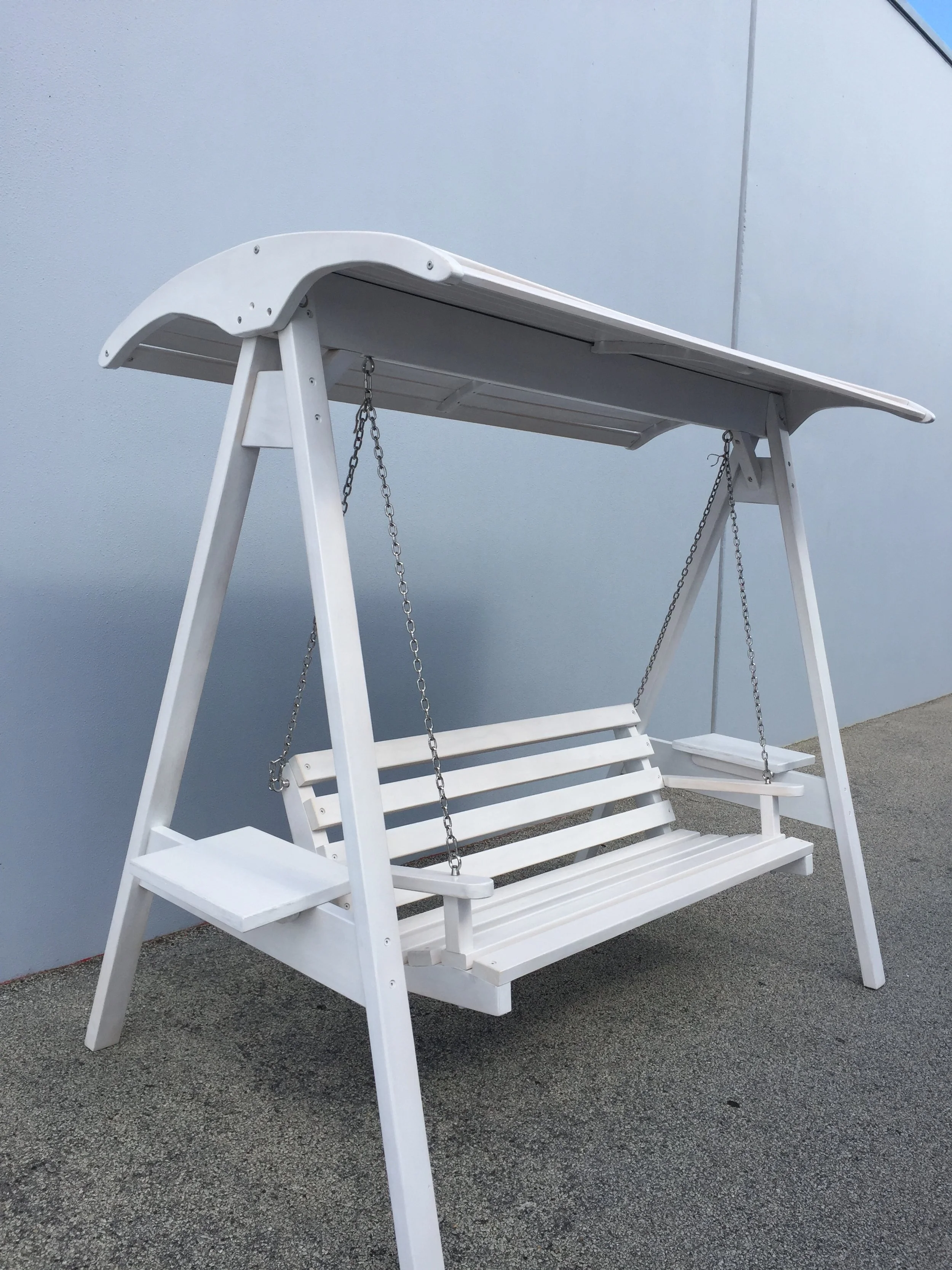 Accoya is light weight acetylides [pickled] good for 50 years above ground and can be stained entirely