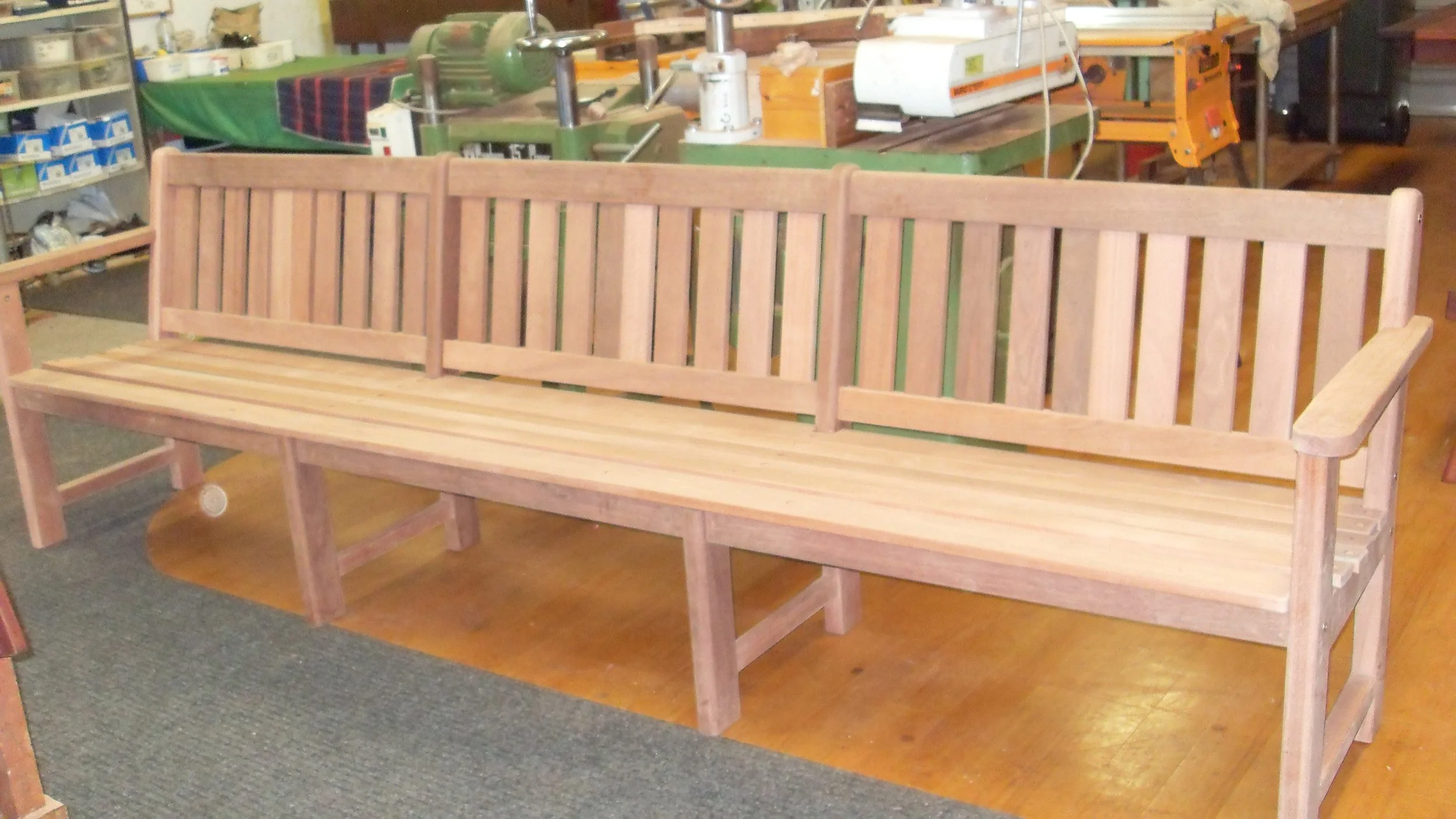 3 meter extended Clive's bench