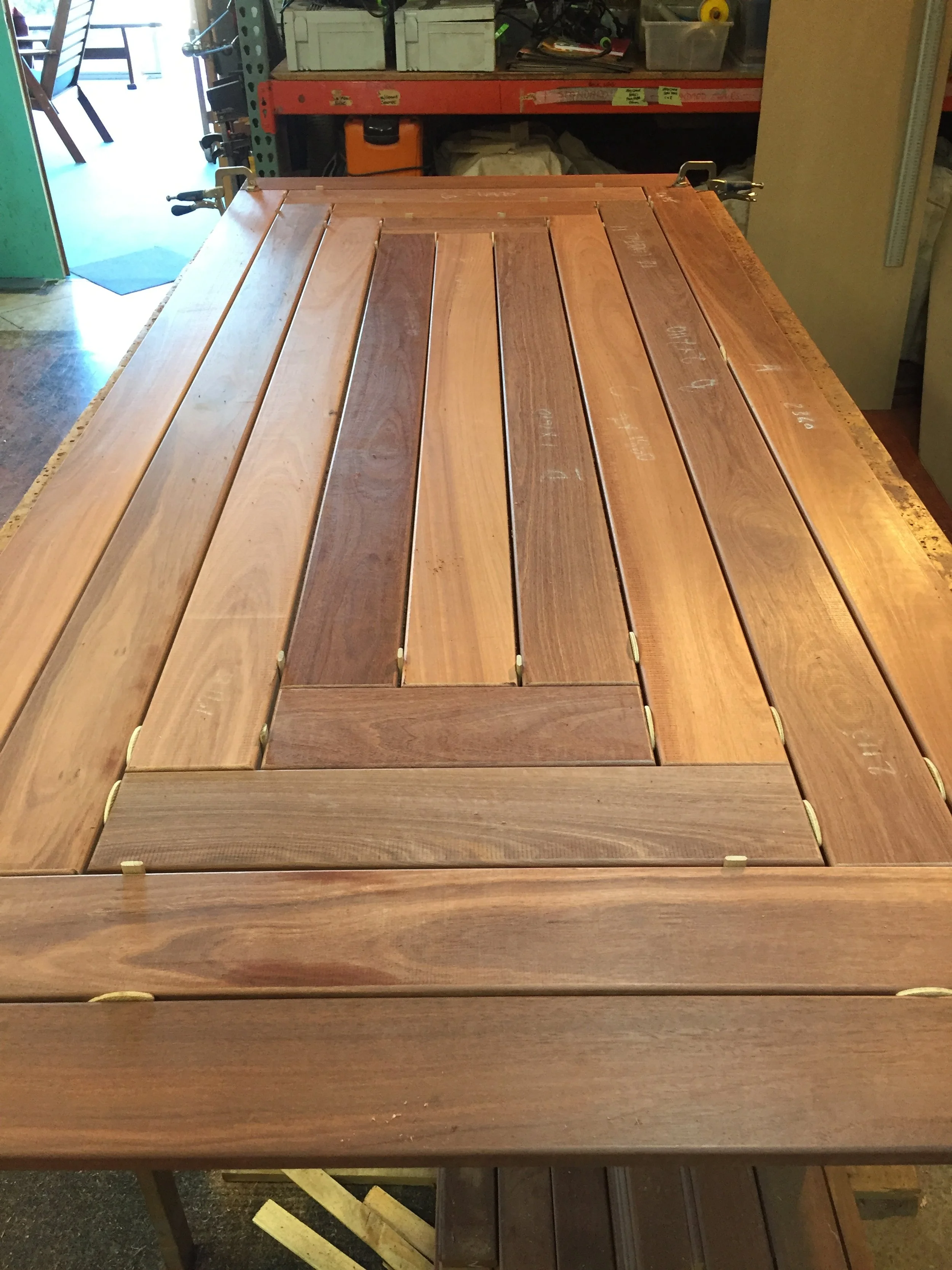 seat table  Jarrah custom design