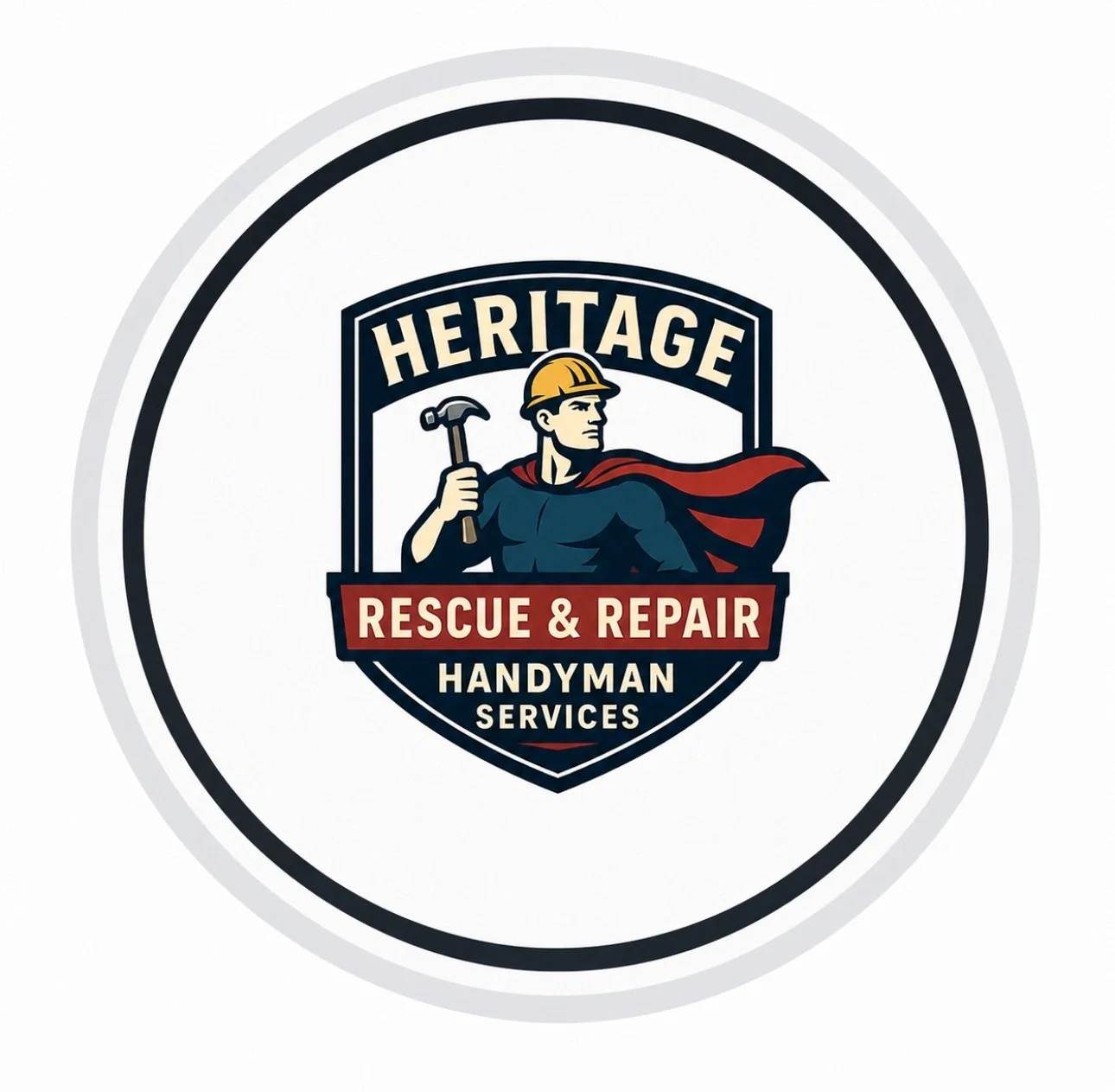 Heritage Rescue & Repair - Chicagolands Handyman, Exterior Cleaning & Junk Removal Hero - Logo