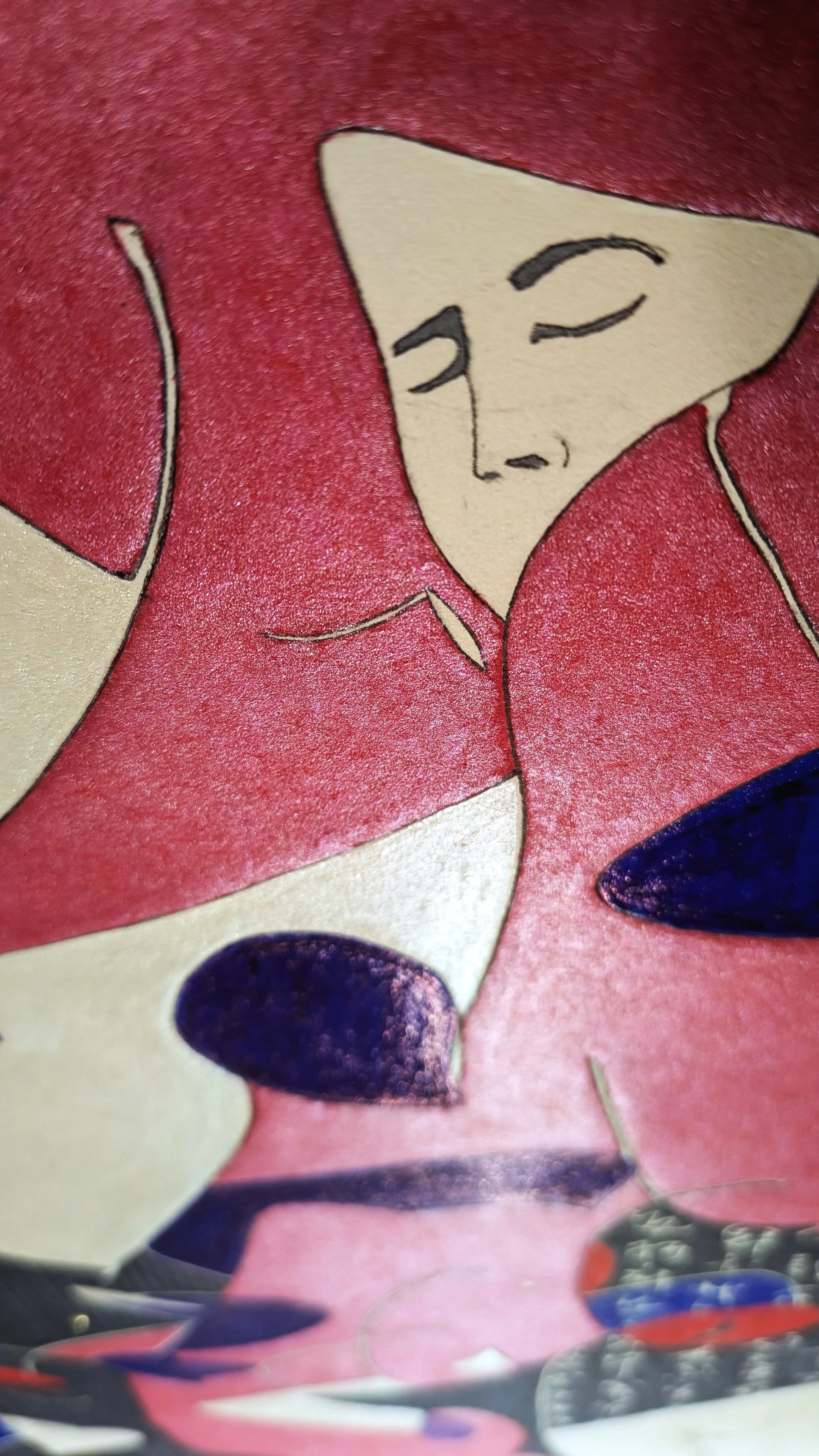 “THE MUSE” is an invitation to experience art at its most honest and immediate—a singular vision, executed with the precision and devotion of a true master. This is not just a painting; it is a living record of a moment when art and artist became one