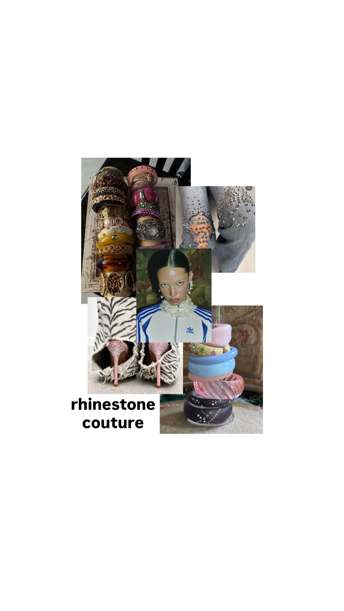 mood board press on nails