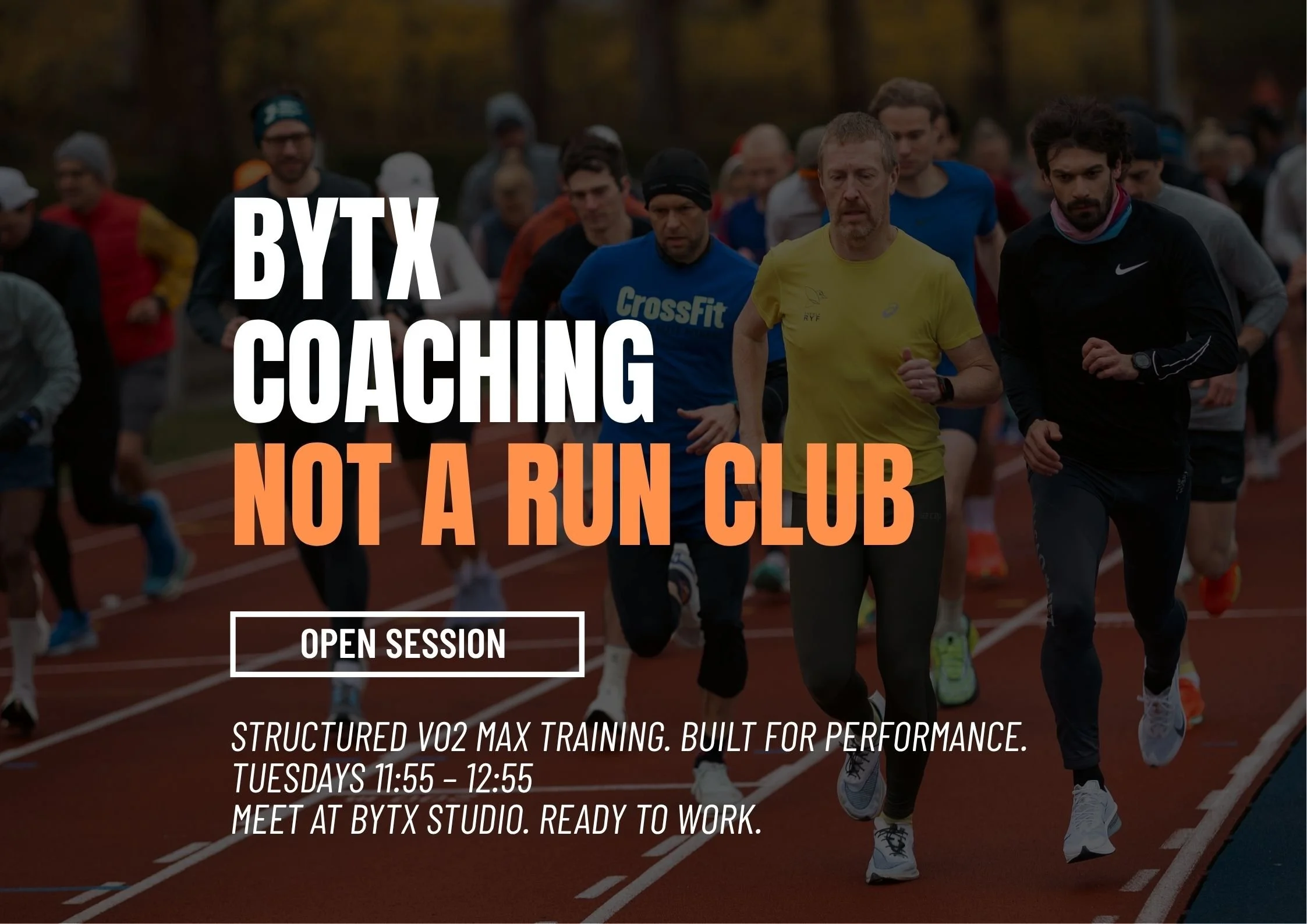 STRUCTURED RUN SESSION (VO2 MAX)