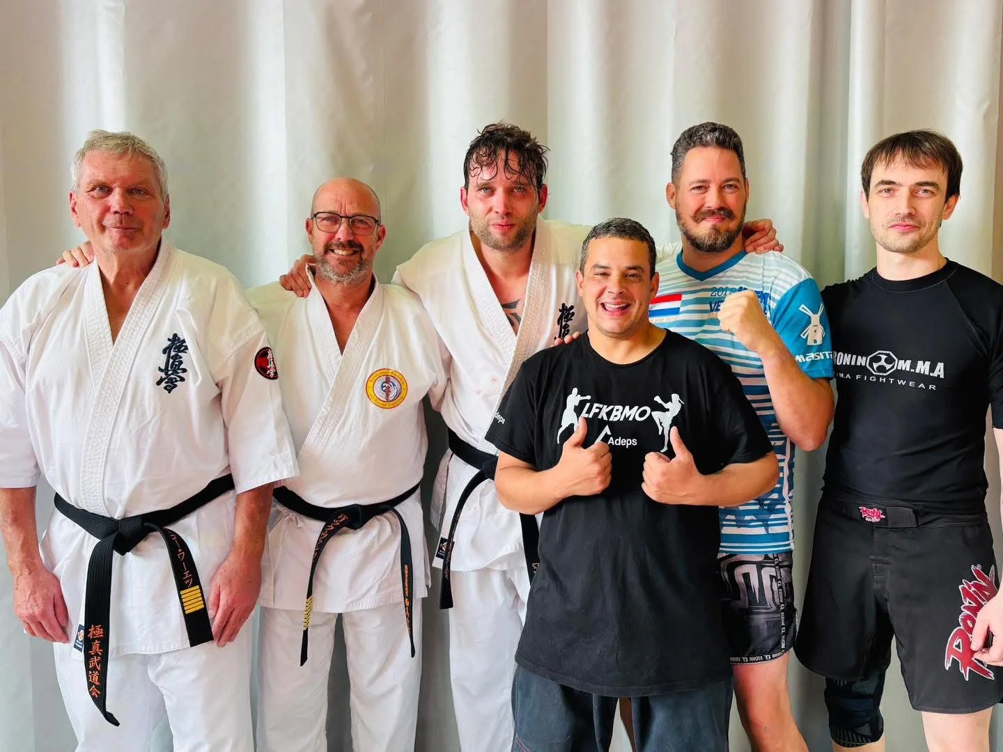 Kyokushin Budokai All-Round Fighting seminar met Shihan Nico Waerts en Senpai Robin Waerts te Blankenberge