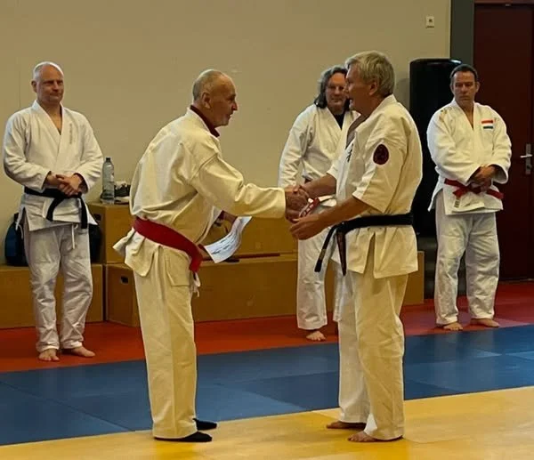 IMAF Sensei Nico Waerts 3e dan judo