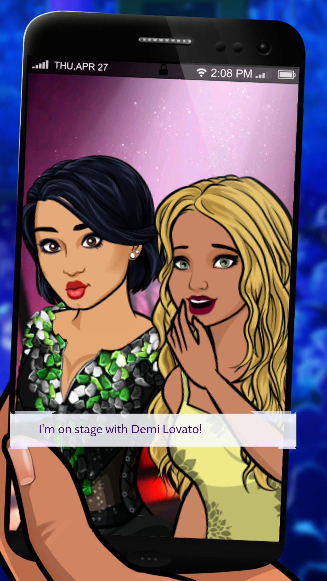 i forgot the name but my friend and i were obsessed with this game 