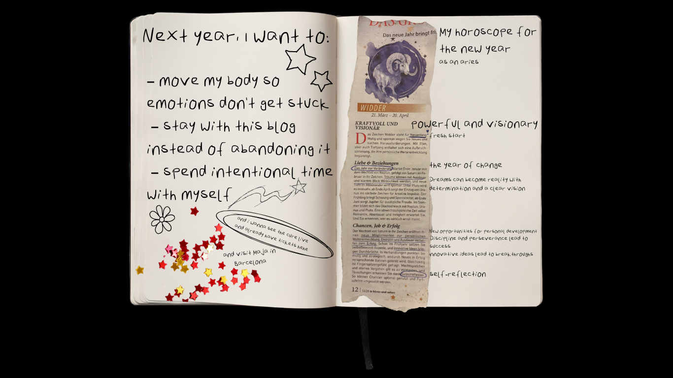 my new year’s resolutions