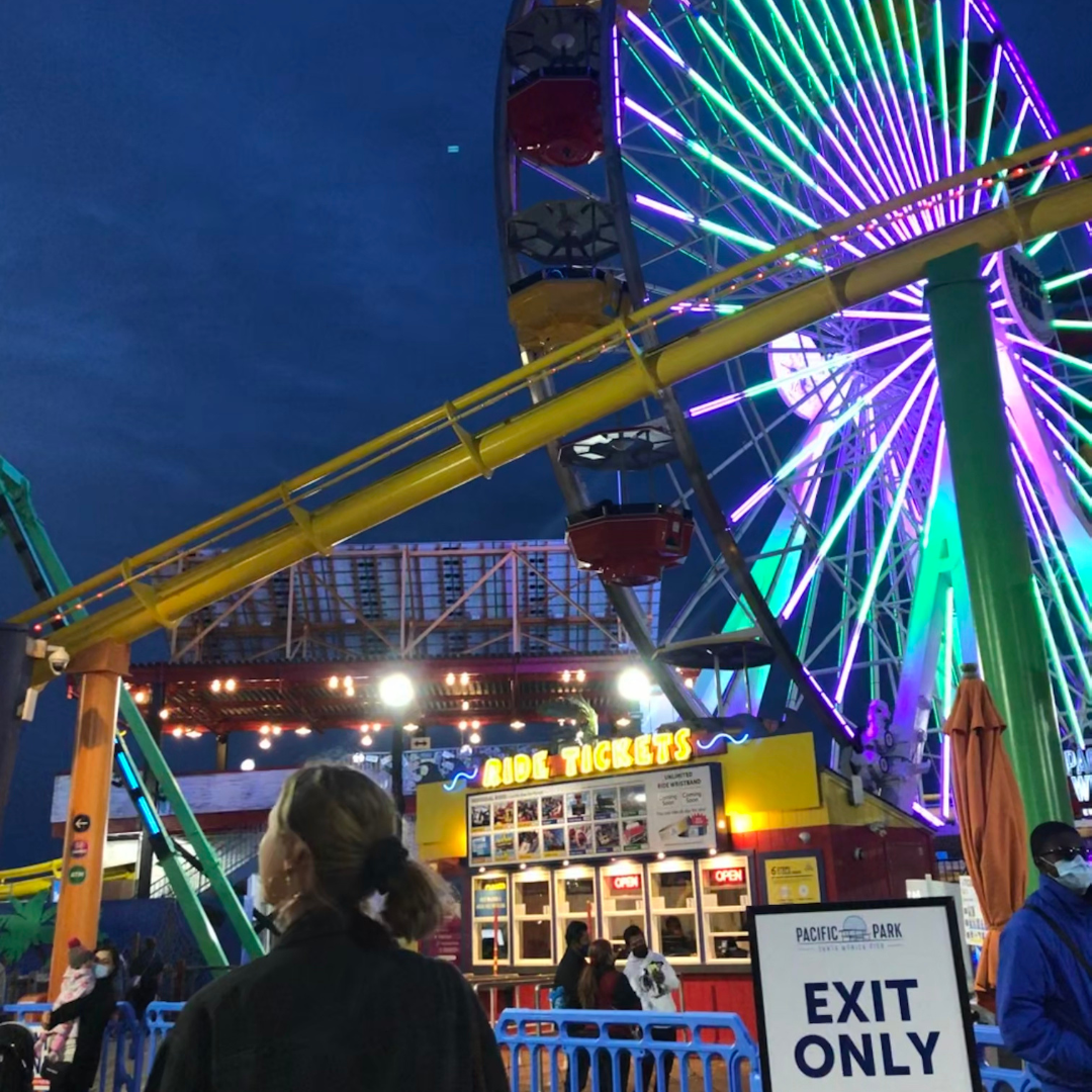 santa monica pier again (did i mention i love this place?)