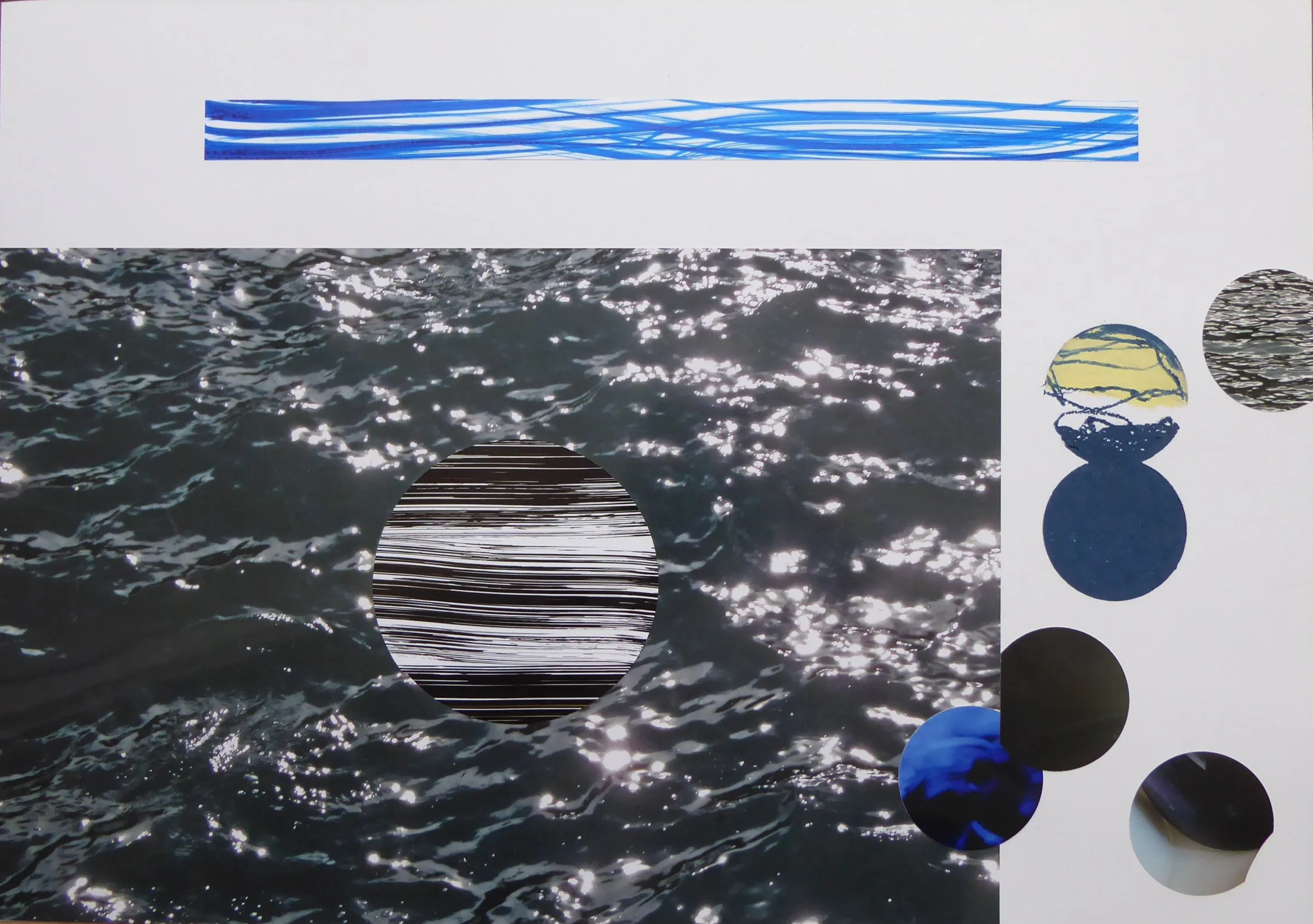 shift II (18 Stück) – 0.60x0.42m – Ölpastelle, Fotos – 2023