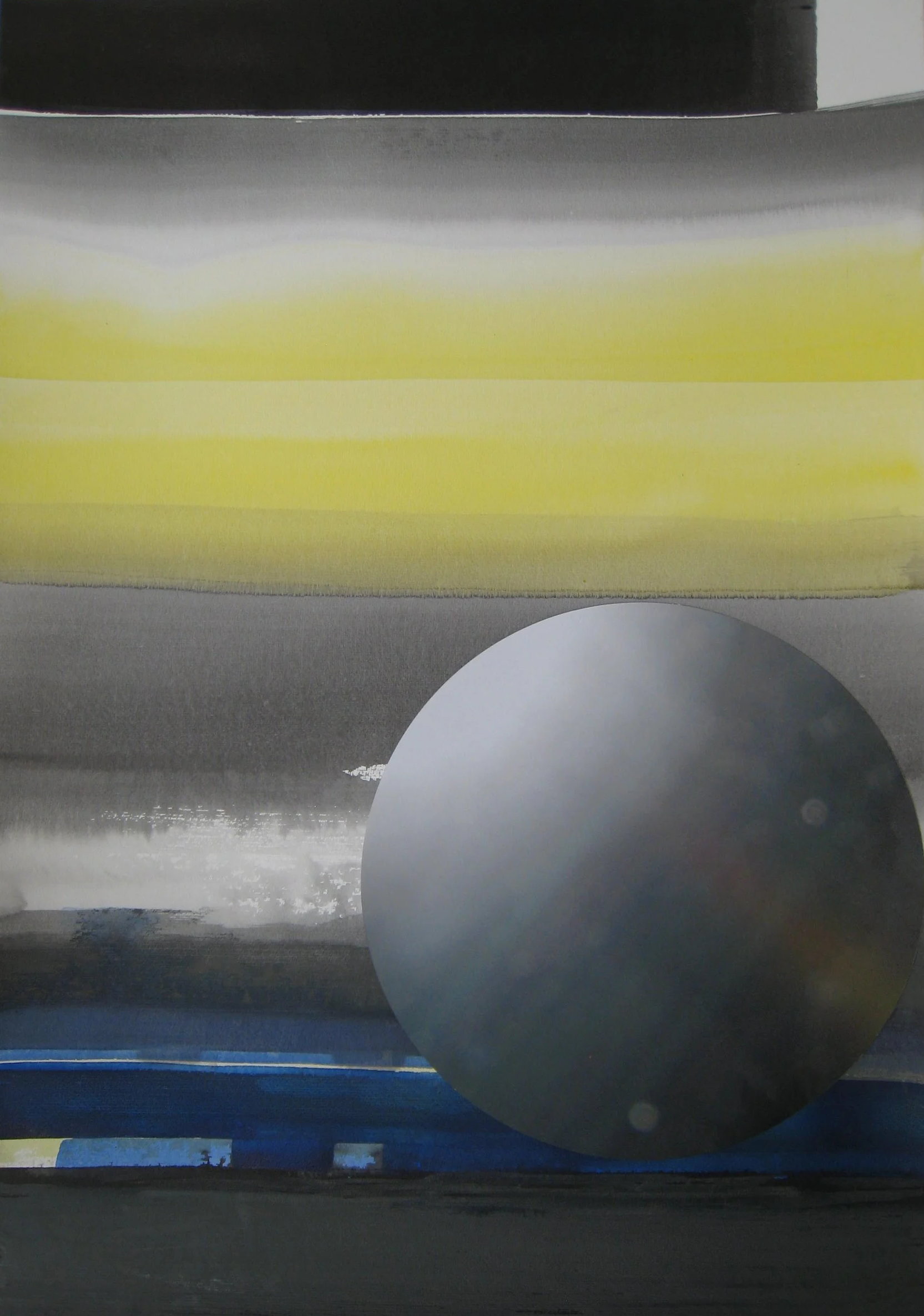 iriun I – 0.70x1.00m – Aquarell / Fotos auf Bütten