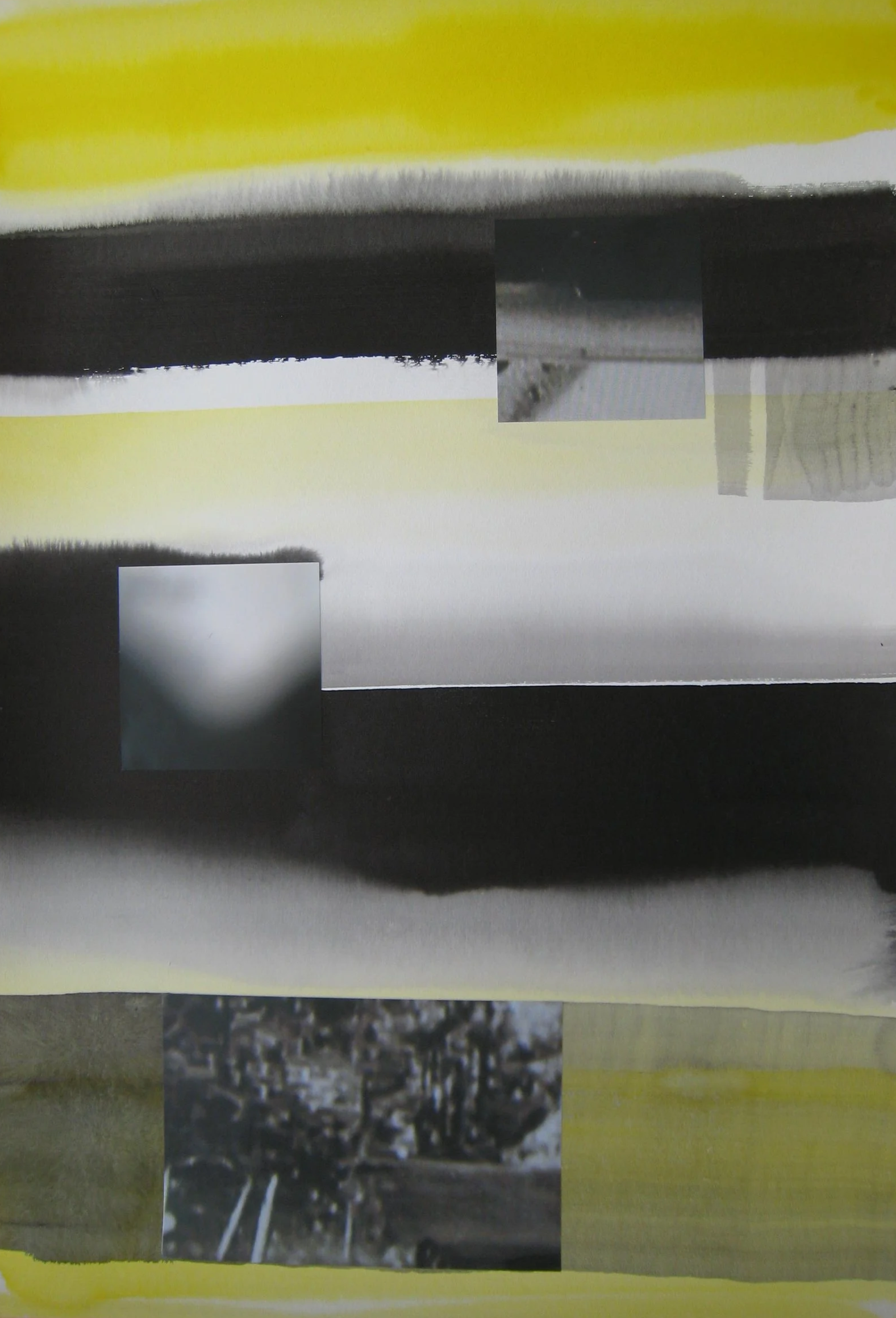 iriun XI – 0.70x1.00m – Aquarell / Fotos auf Bütten