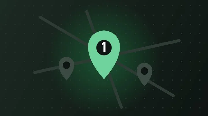 Local SEO in Kalispell: map pin in first place on Google Maps