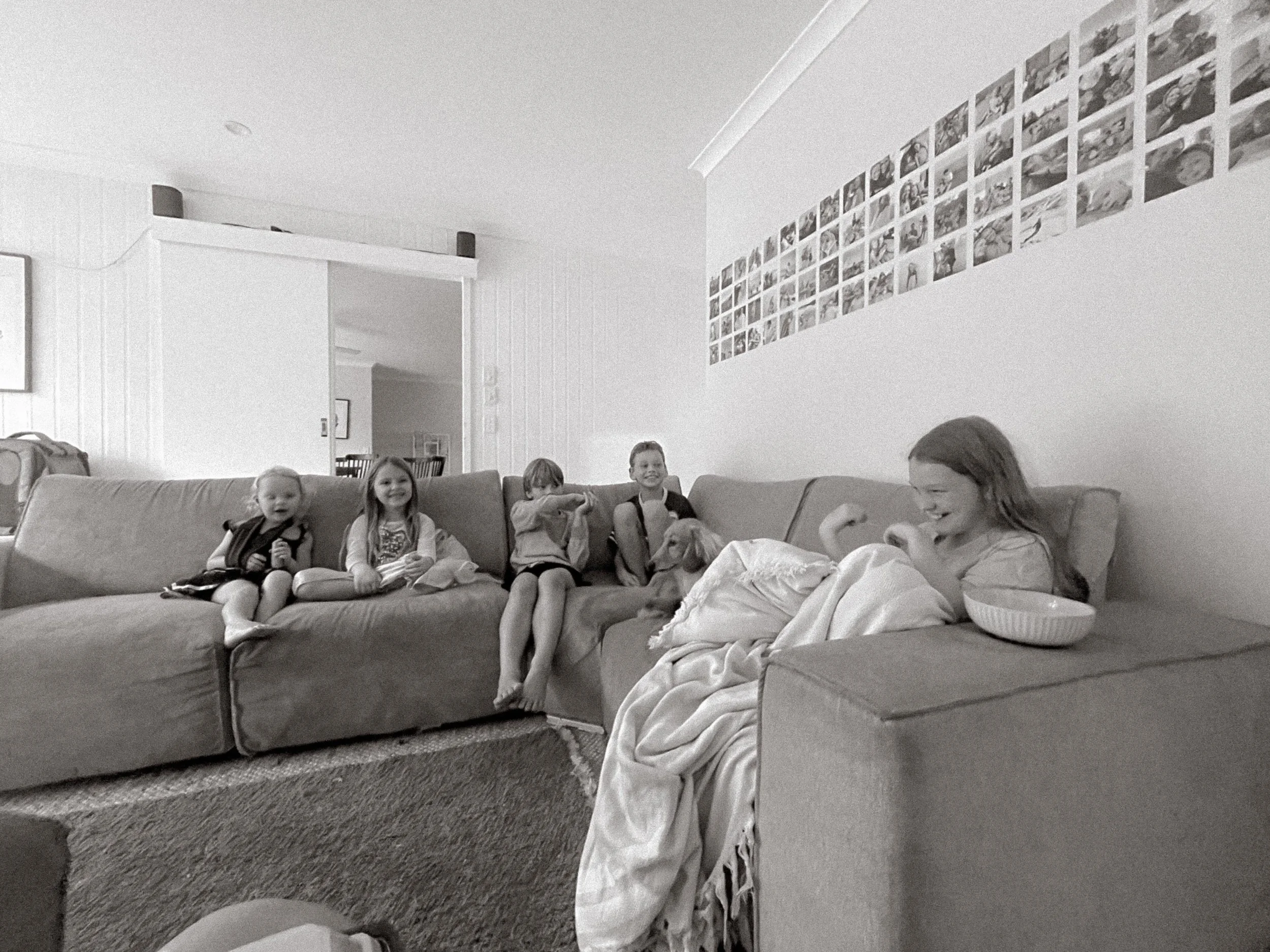 quick pivot from the usual feathered post &mdash; my human flock, never a dull moment with this bunch and I wouldn&rsquo;t have it any other way! So grateful to be spending my days with them 🤍